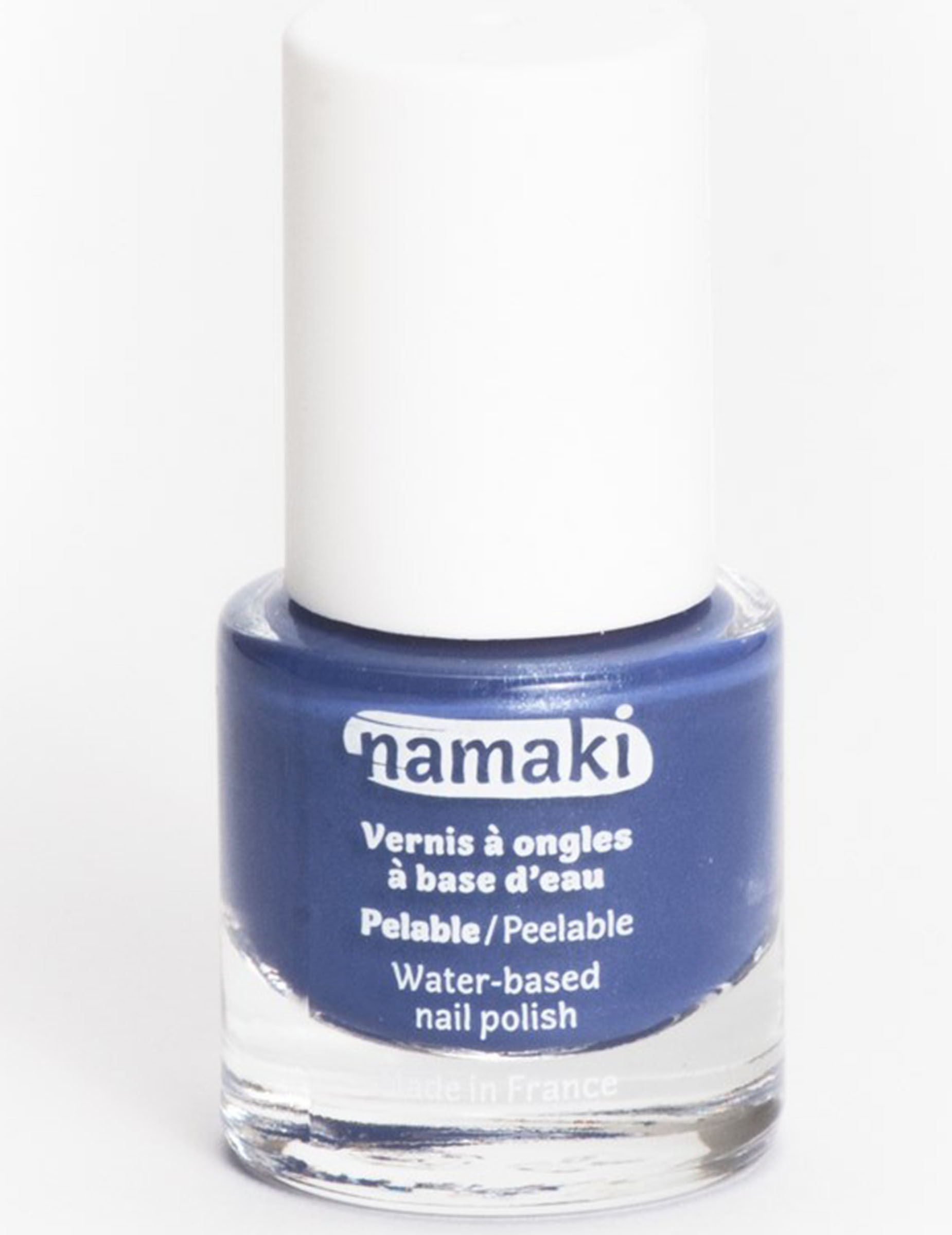 Vernis à ongles base eau pelable violet 7,5 ml Namaki Cosmetics ©