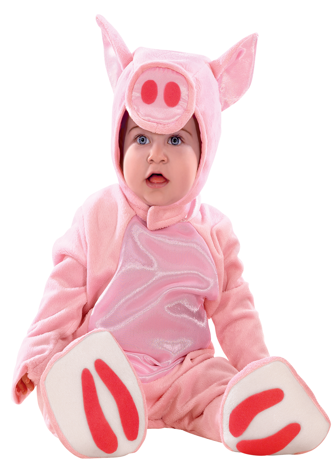 Déguisement combinaison cochon bébé