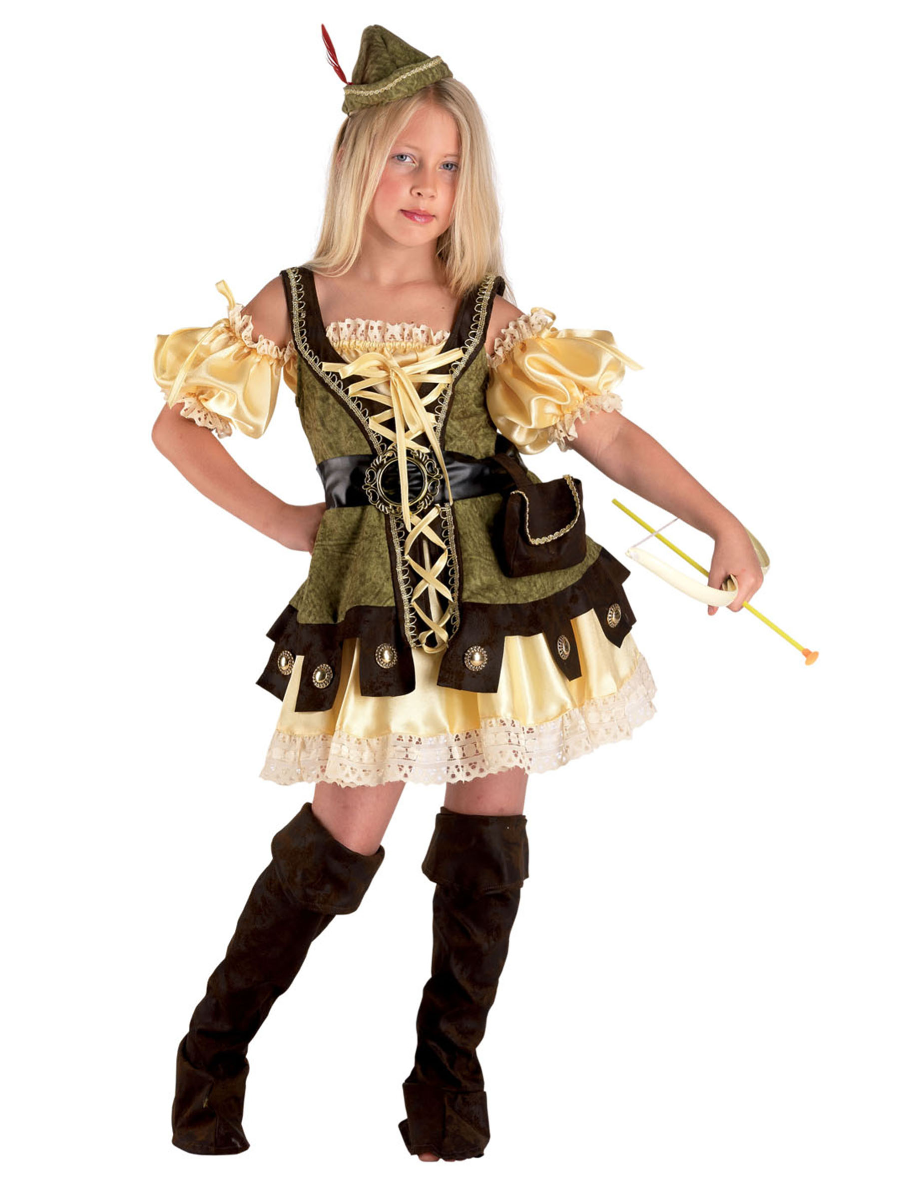 Déguisement princesse des bois fille