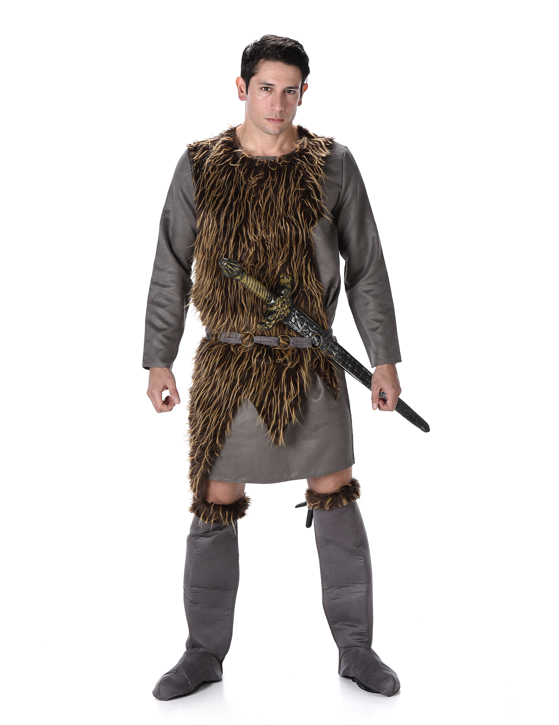 Déguisement viking fourrure homme