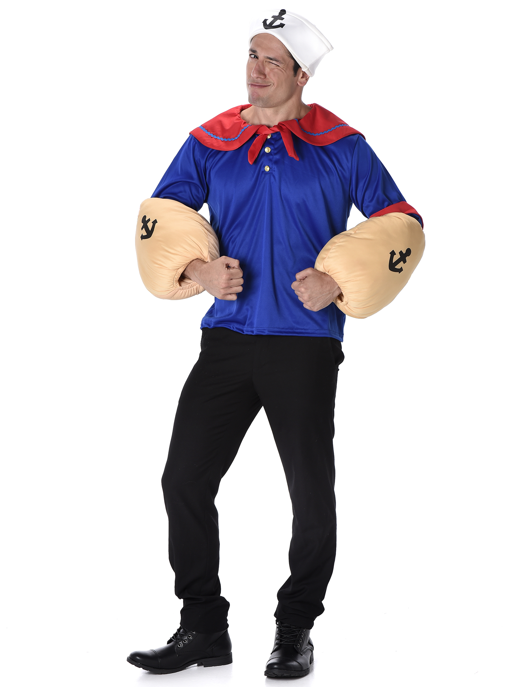 Déguisement marin musclé homme