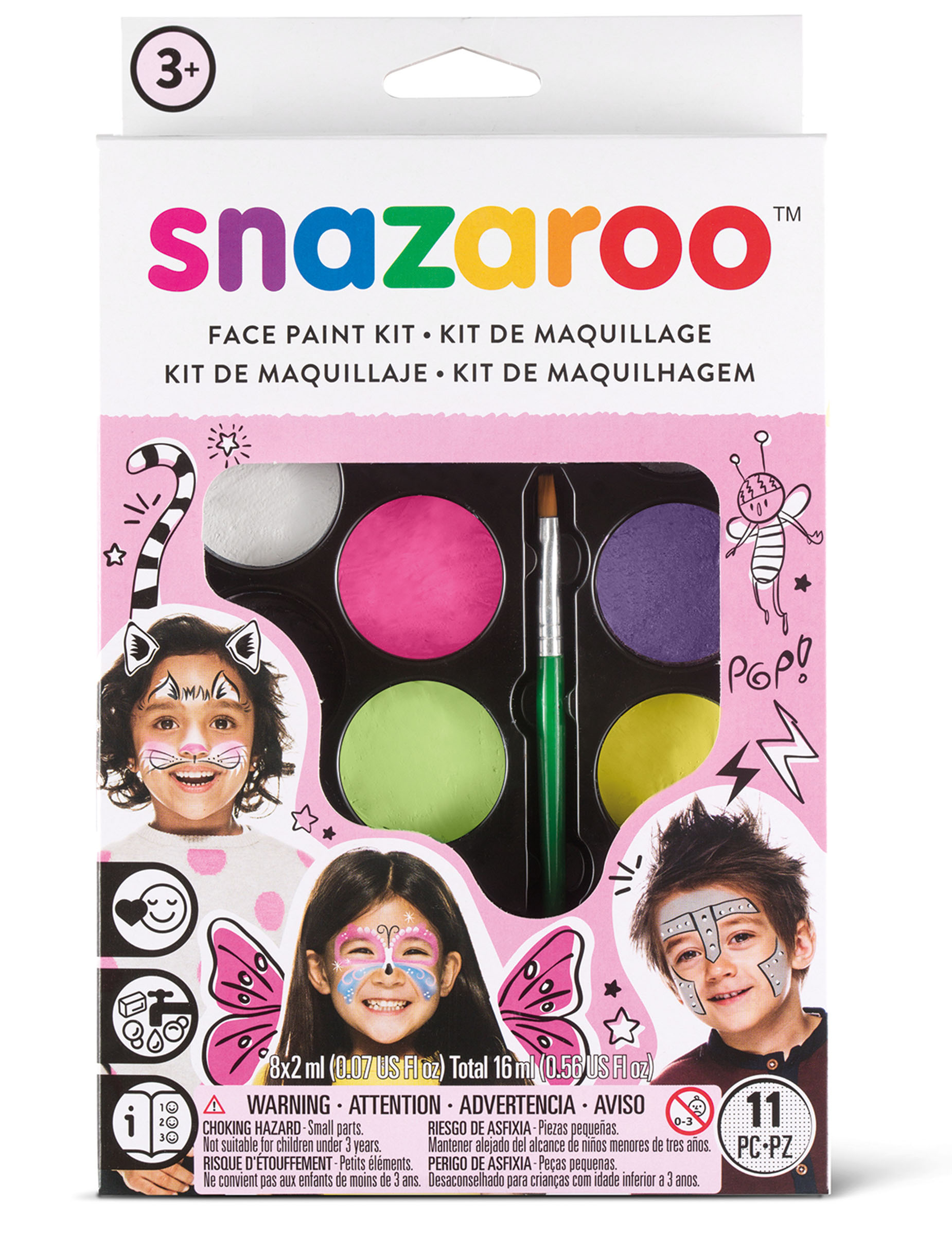 Palette maquillage fille Snazaroo