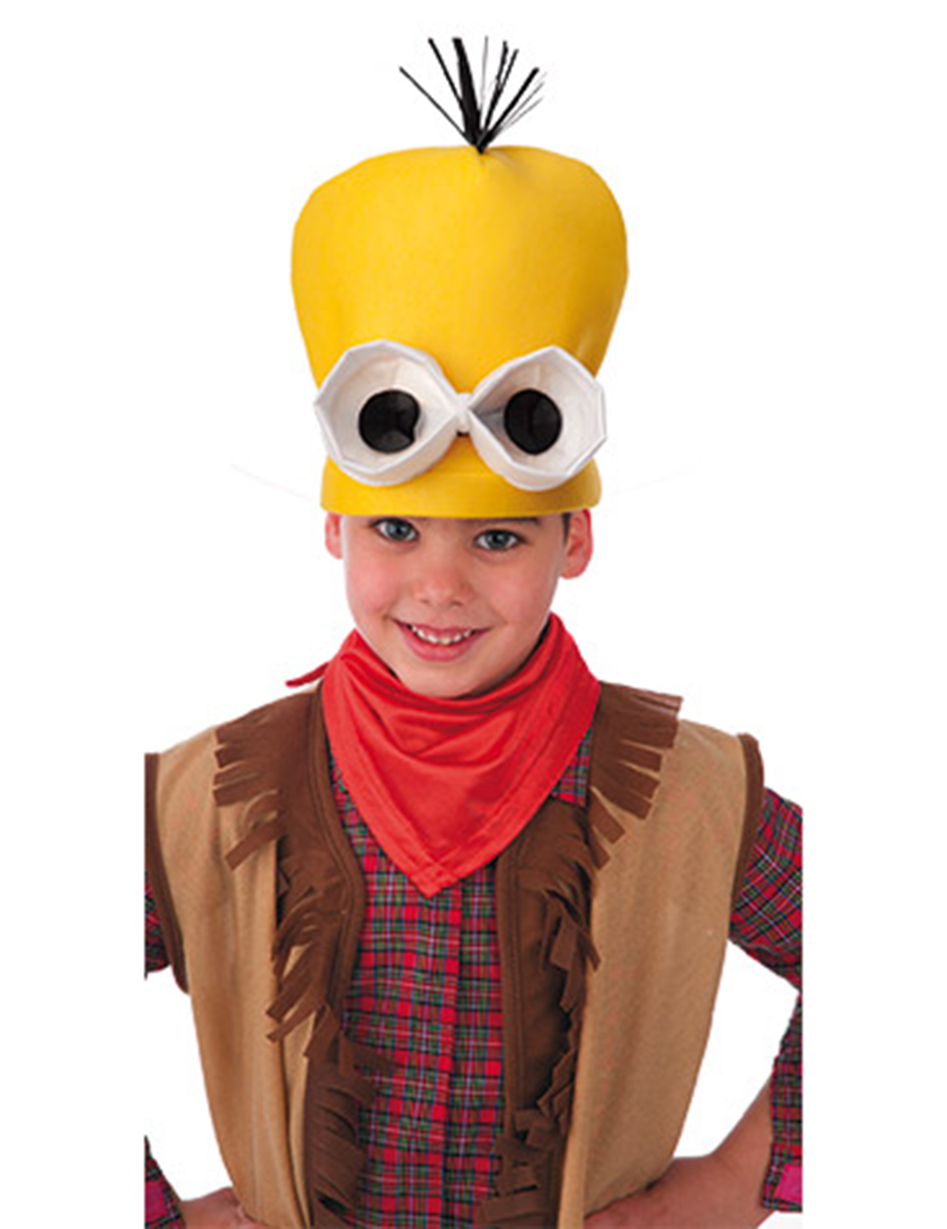 Chapeau créature jaune film