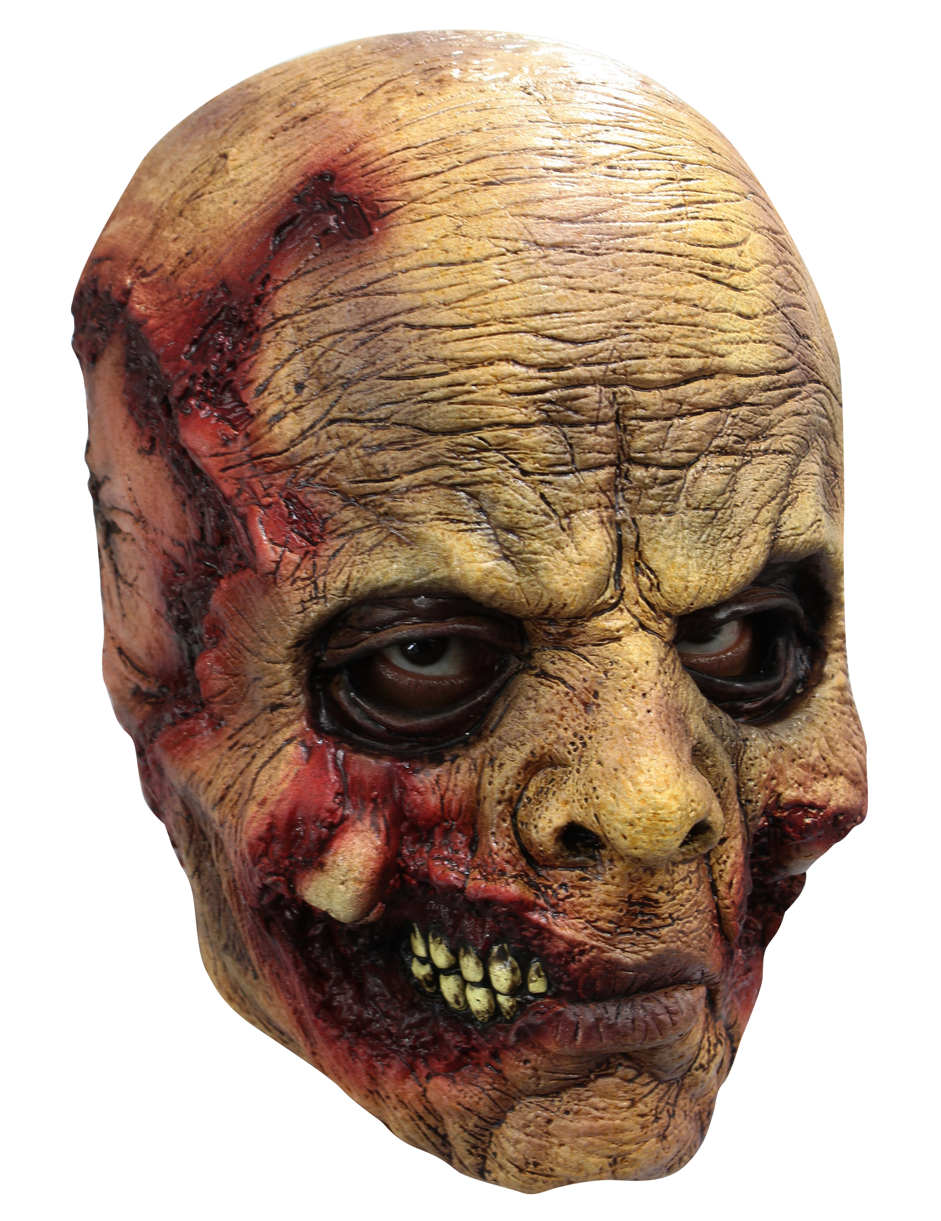 Masque tête en décomposition adulte - Halloween