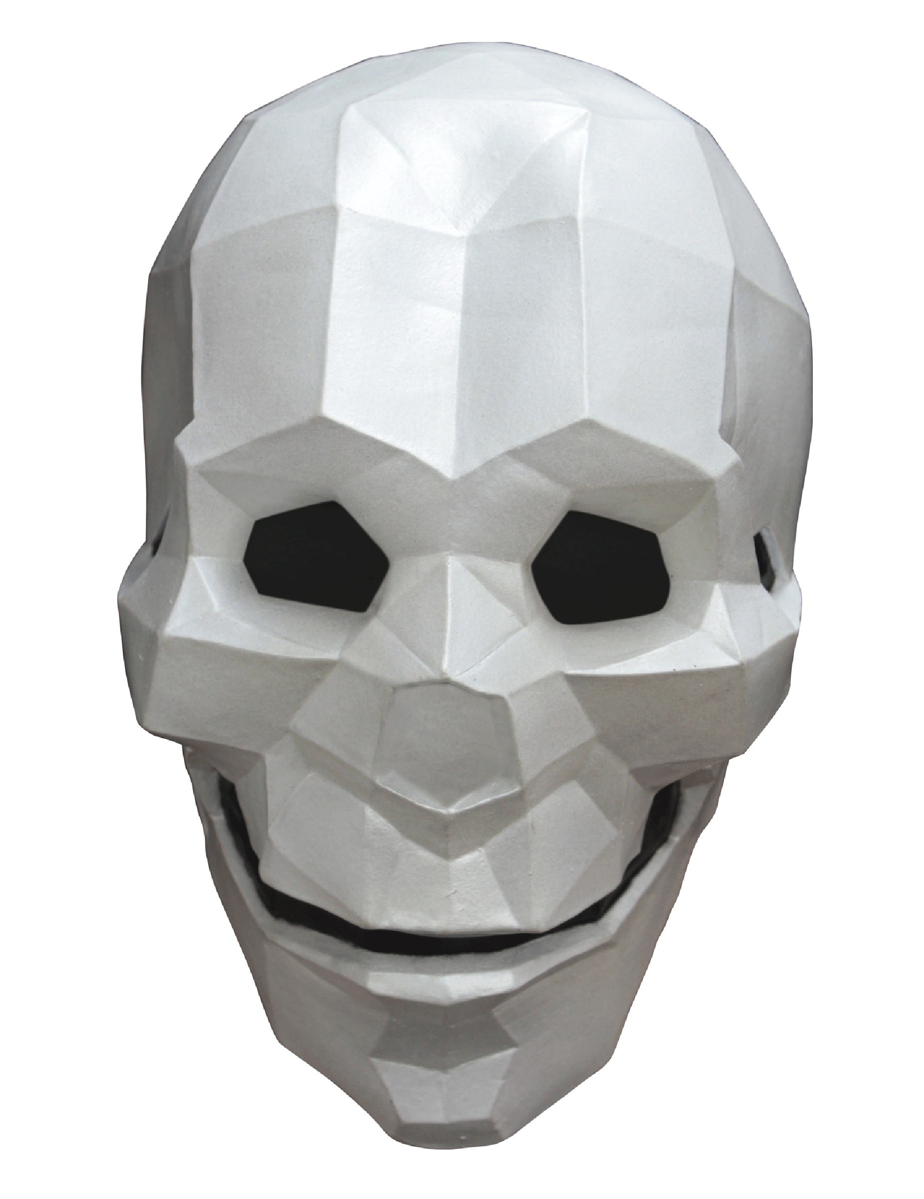 Masque squelette Low Poly