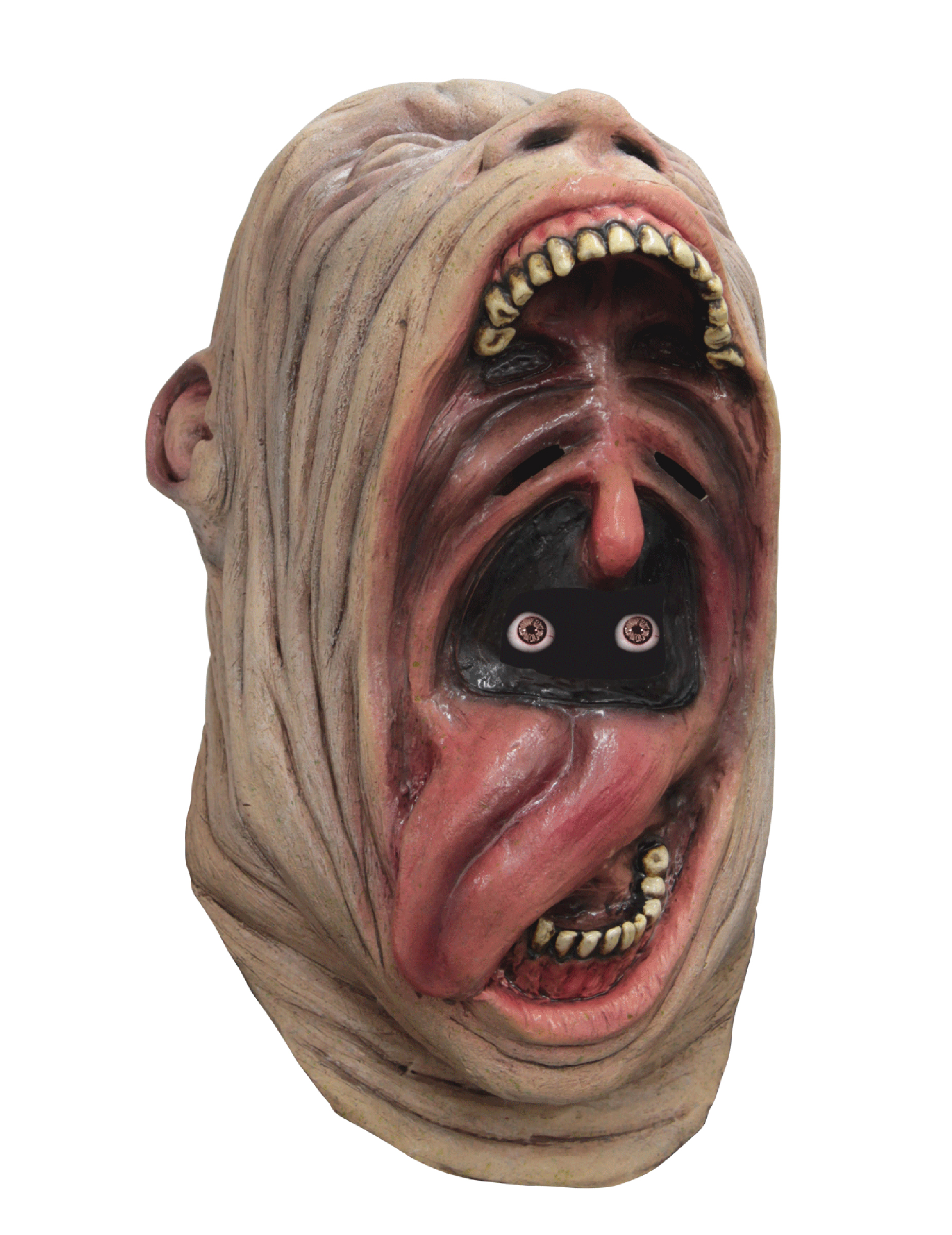 Masque intégral animé grande bouche adulte Halloween