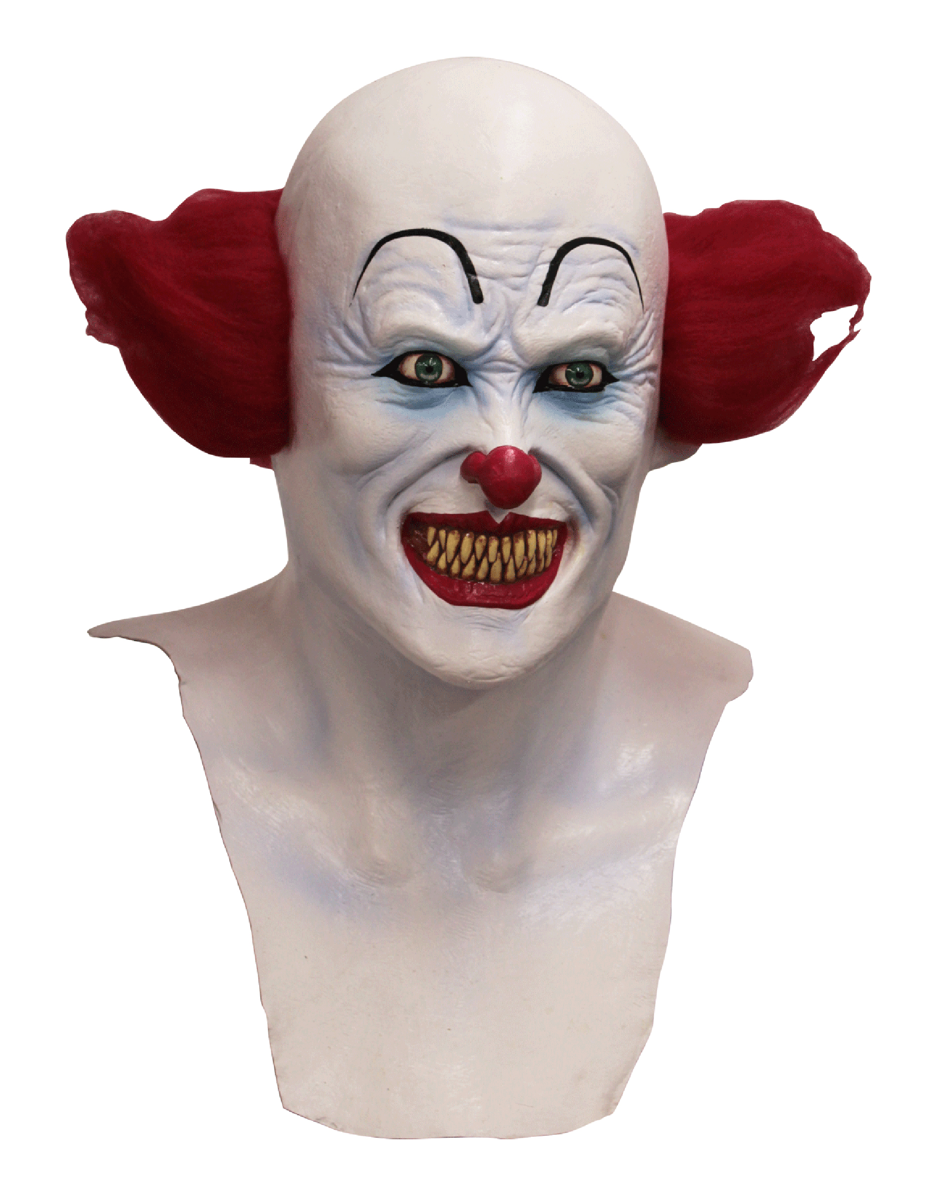 Masque intégral clown diabolique adulte -Halloween