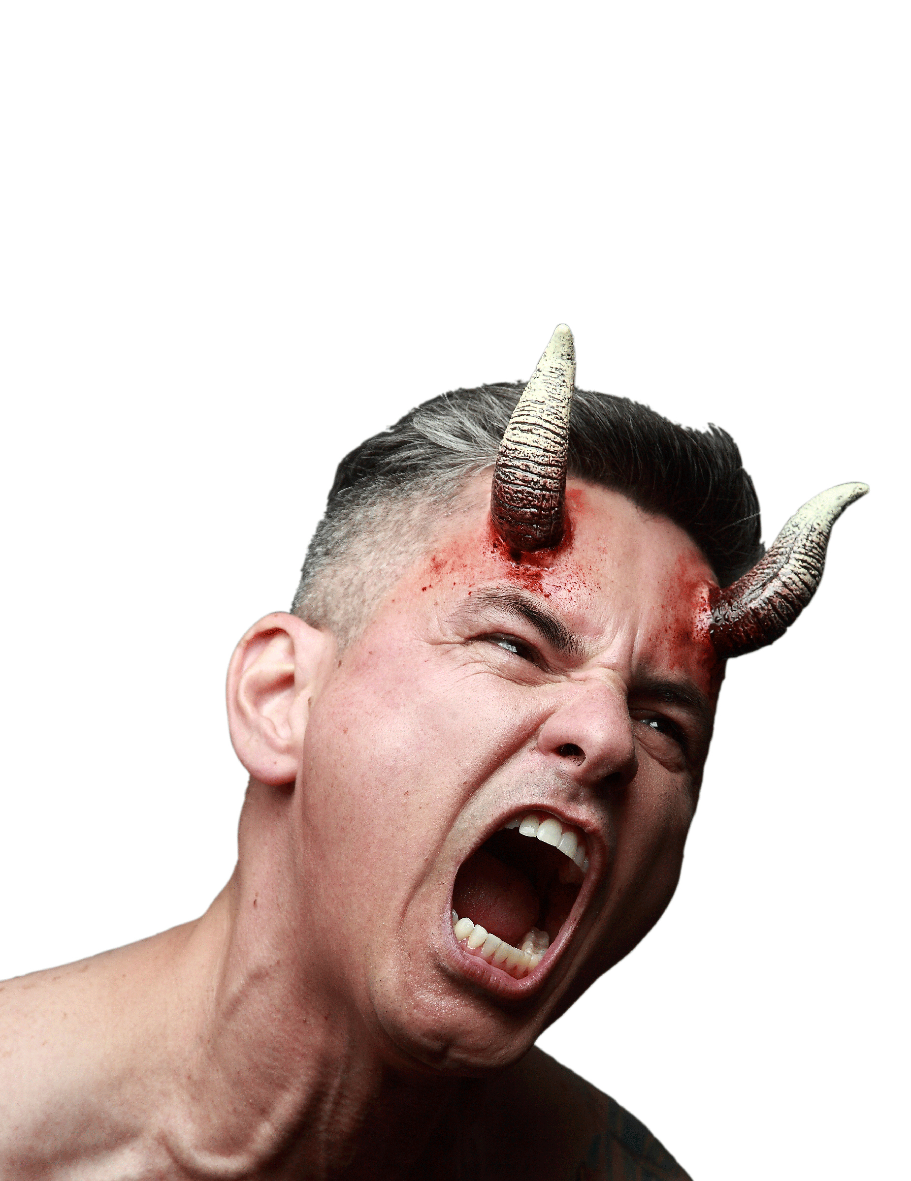 Fausses cornes démoniaques adulte Halloween