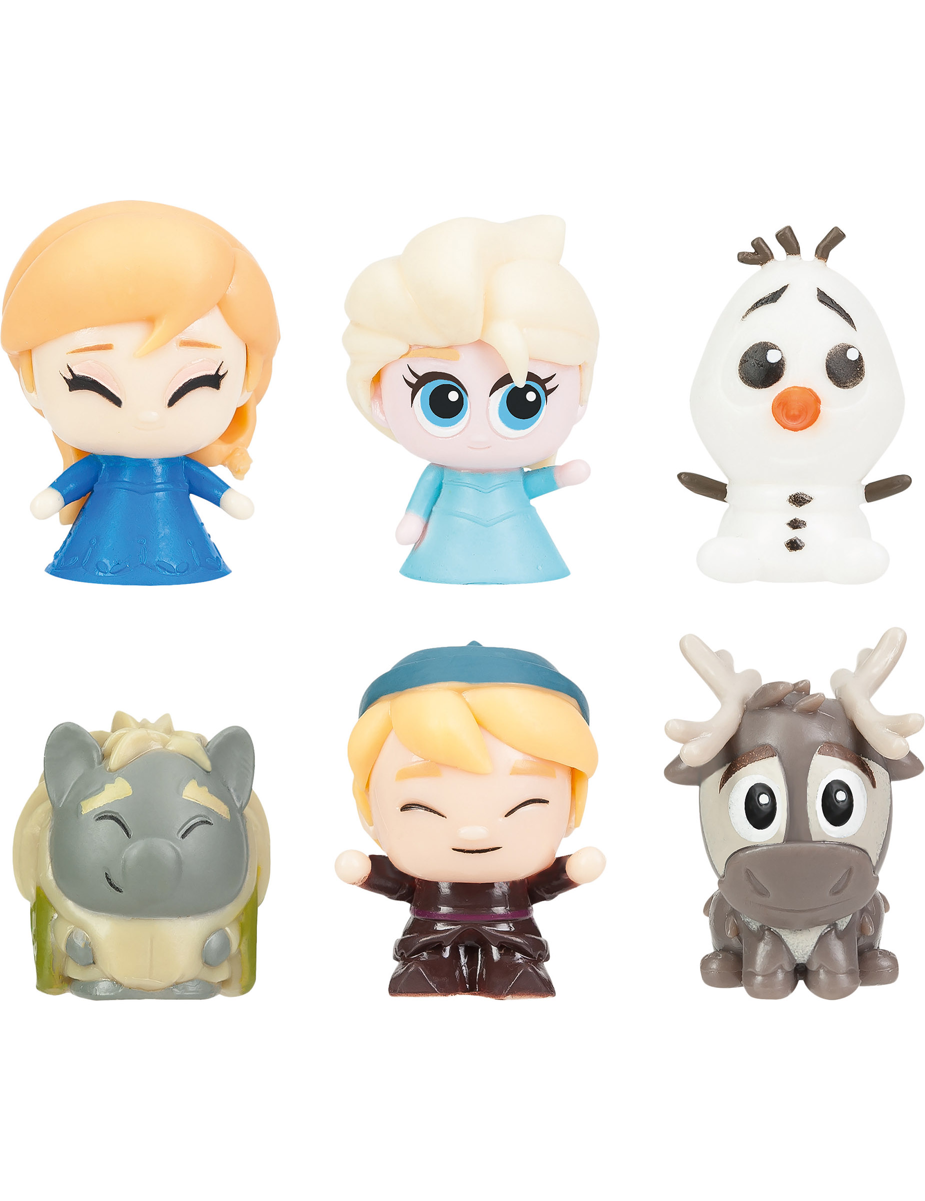 2 figurines souples  Elsa - Frozen