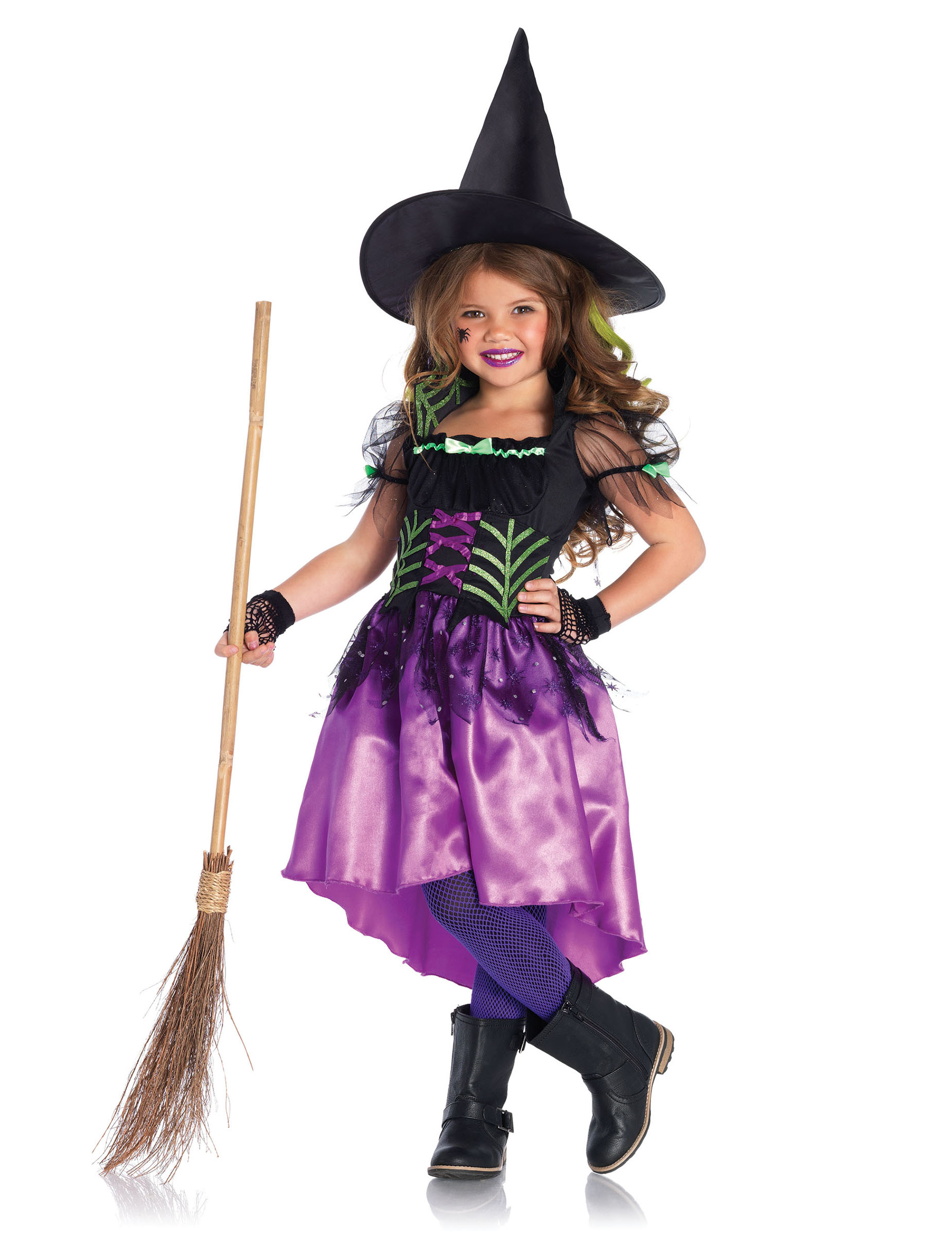 Déguisement sorcière enchanteresse fille Halloween