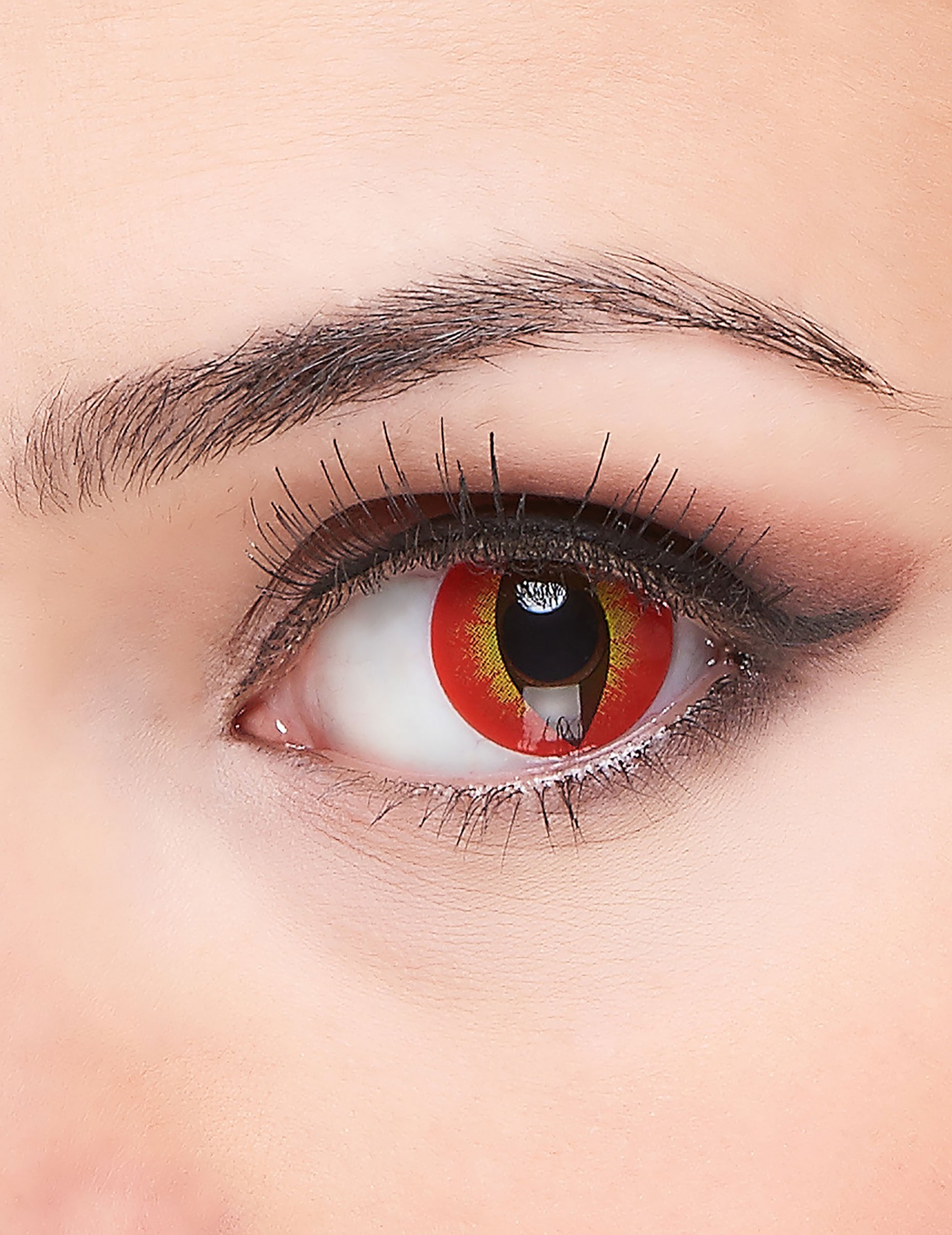 Lentilles fantaisie oeil du mal 1 an adulte