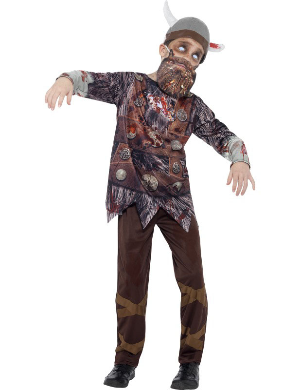 Déguisement zombie viking enfant Halloween