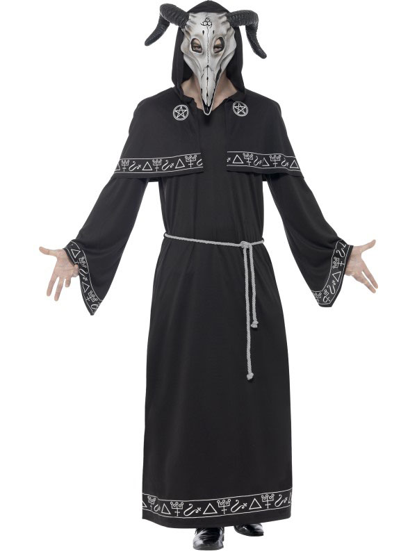Déguisement maitre de magie noire adulte Halloween