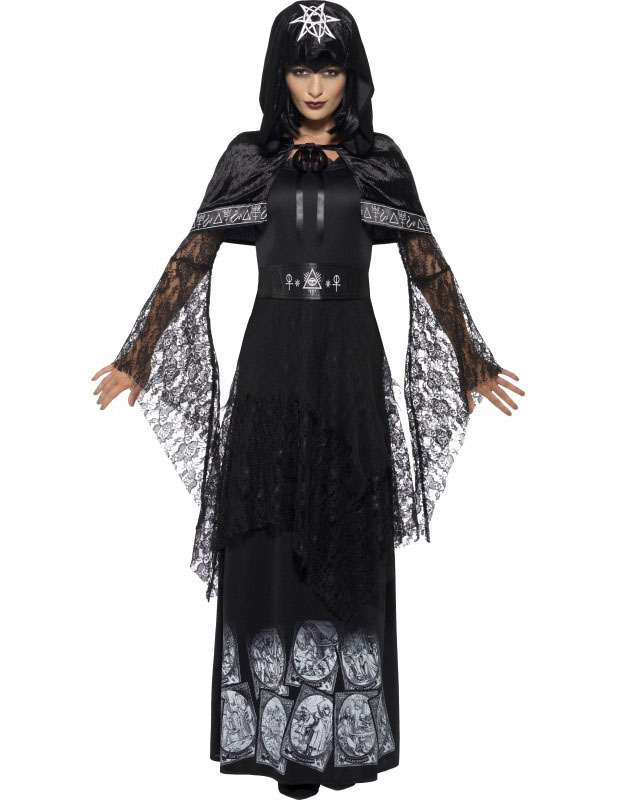 Déguisement maitresse de magie noire adulte Halloween