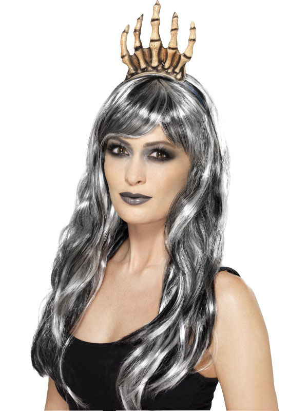 Couronne main squelette adulte Halloween