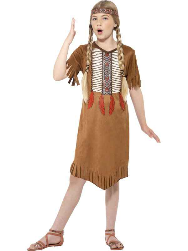 Déguisement indien apache fille