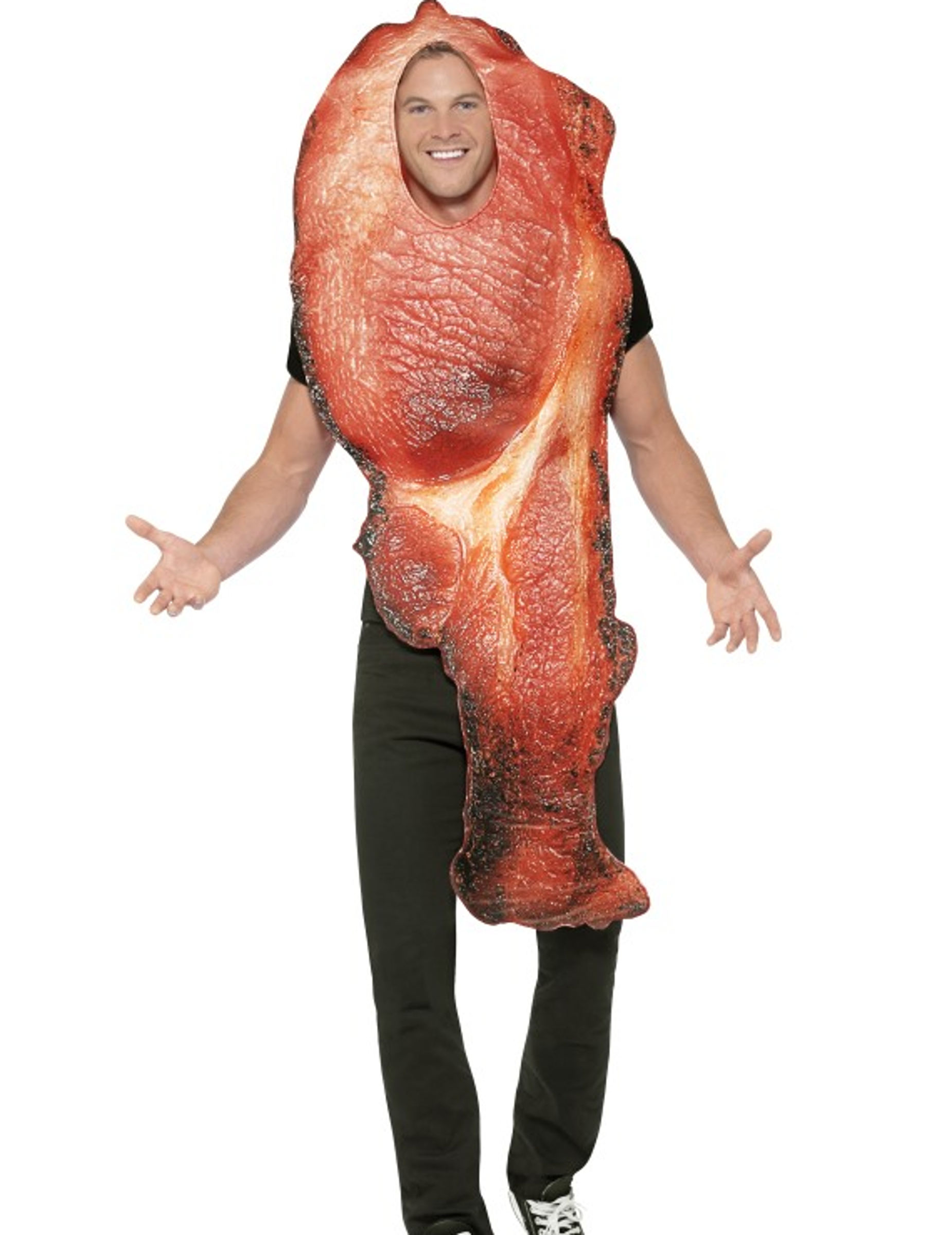 Déguisement tranche de bacon adulte