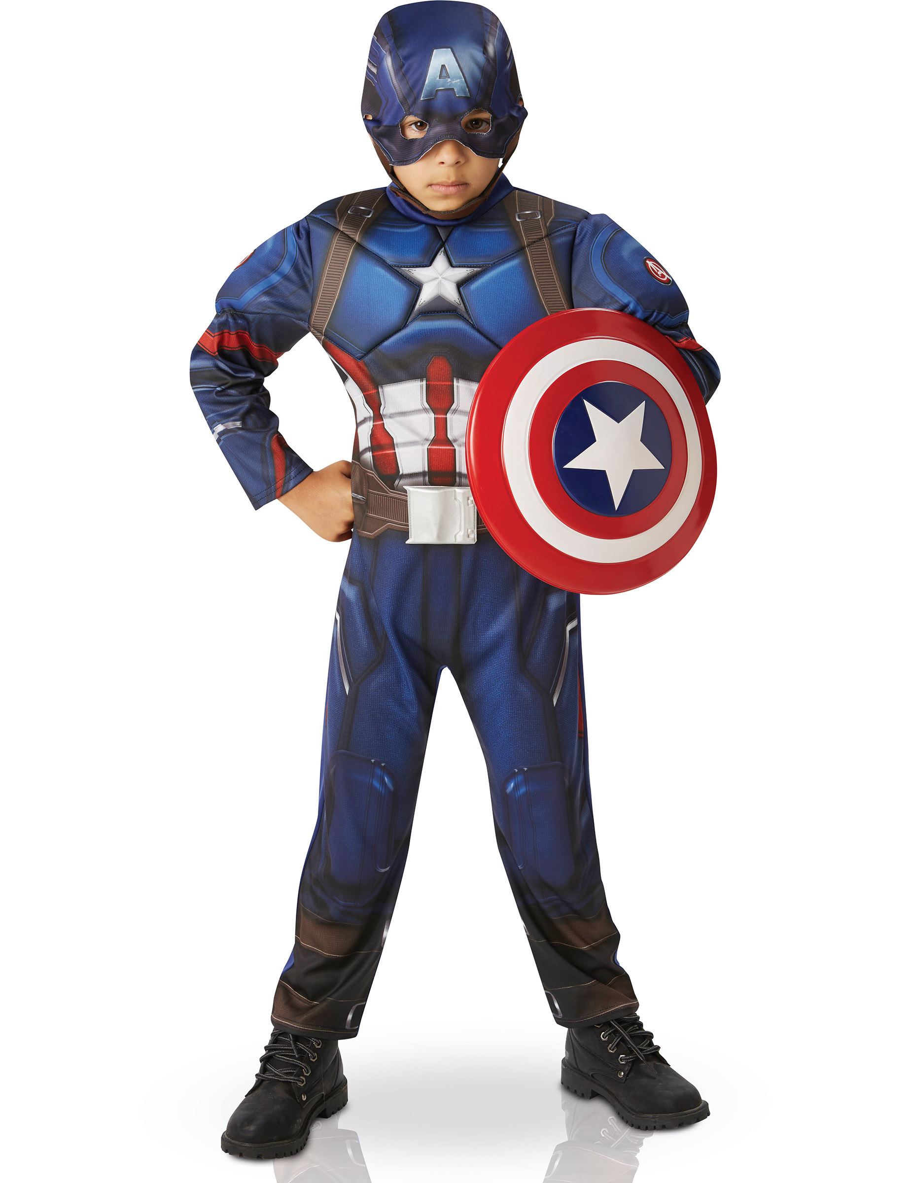 Déguisement luxe Captain America garçon - Civil War