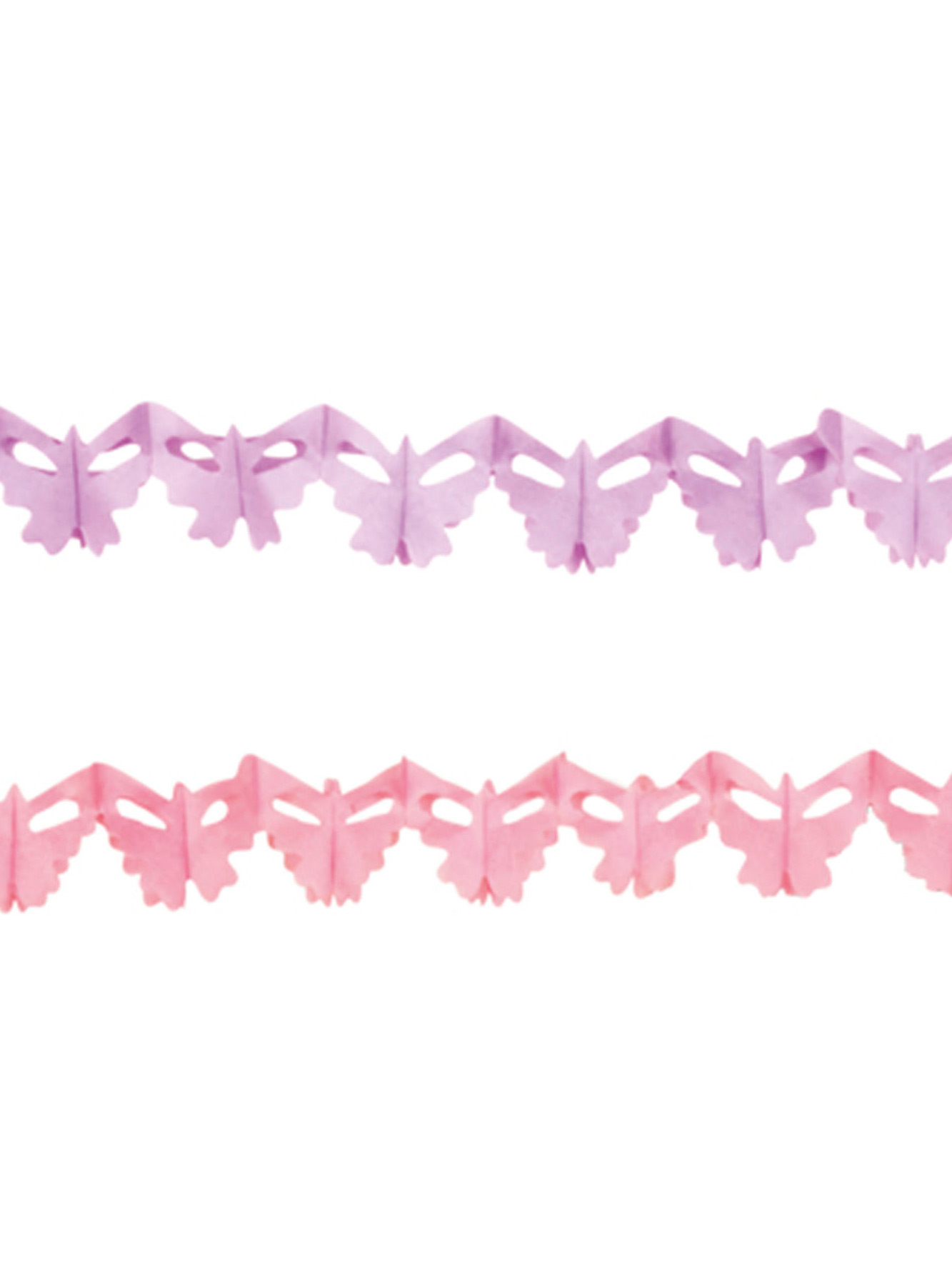 2 Mini guirlandes papillon 2 m