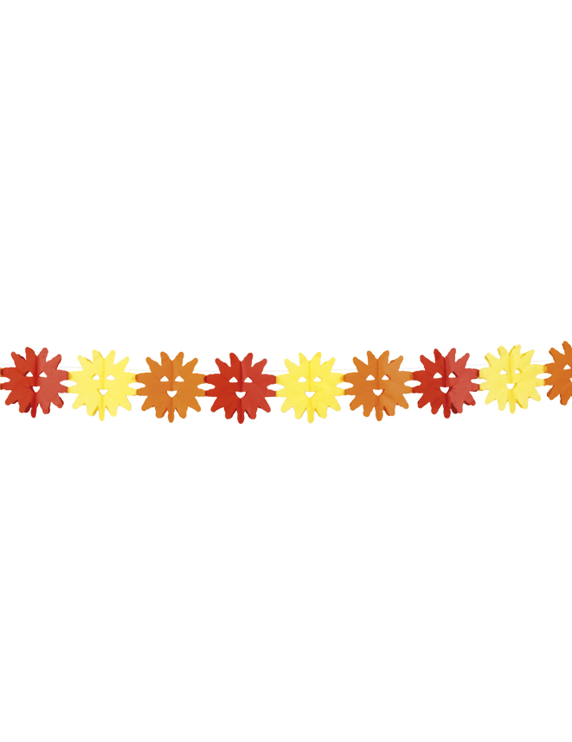 Guirlande trio de couleur soleil 4 m