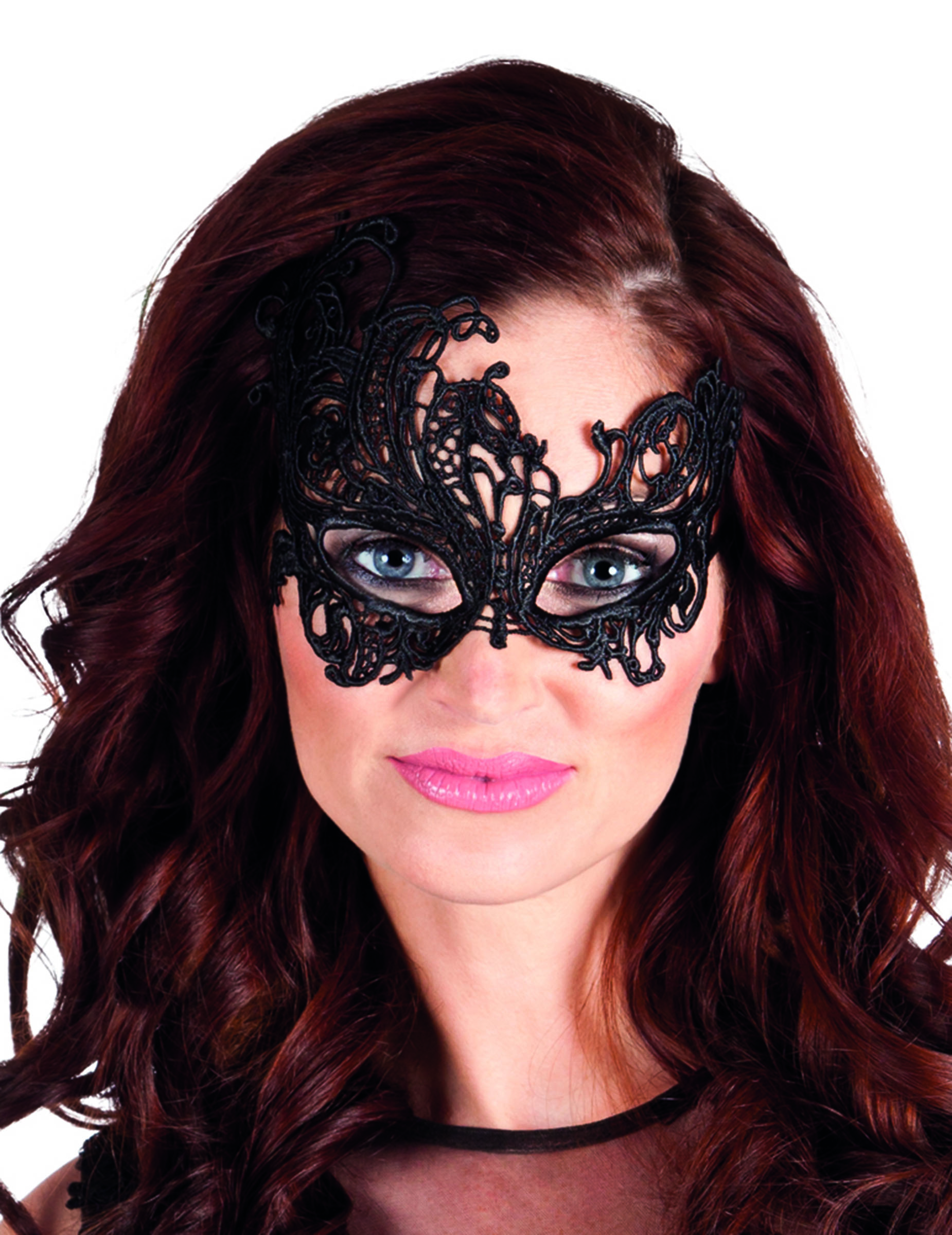Loup dentelle noir sexy femme