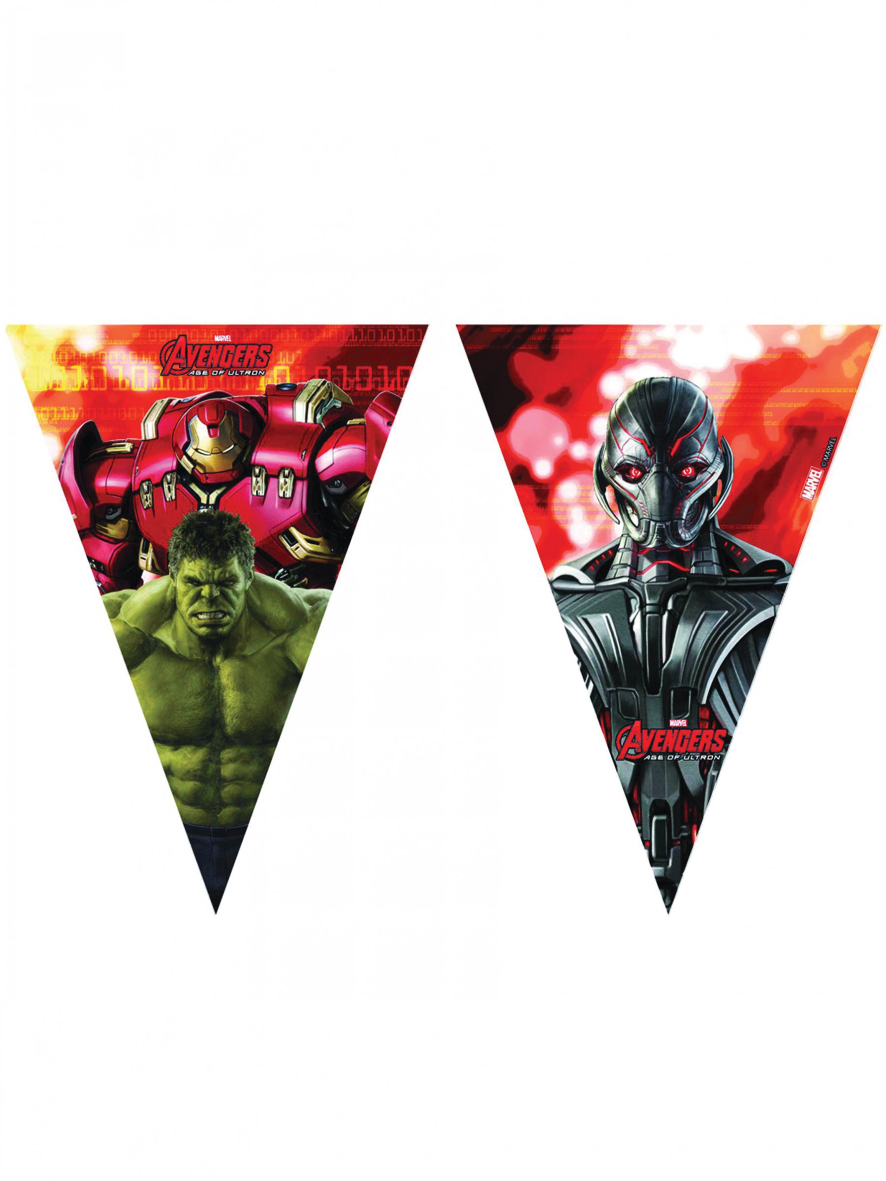 Guirlande à fanions Avengers l'Ère d'Ultron