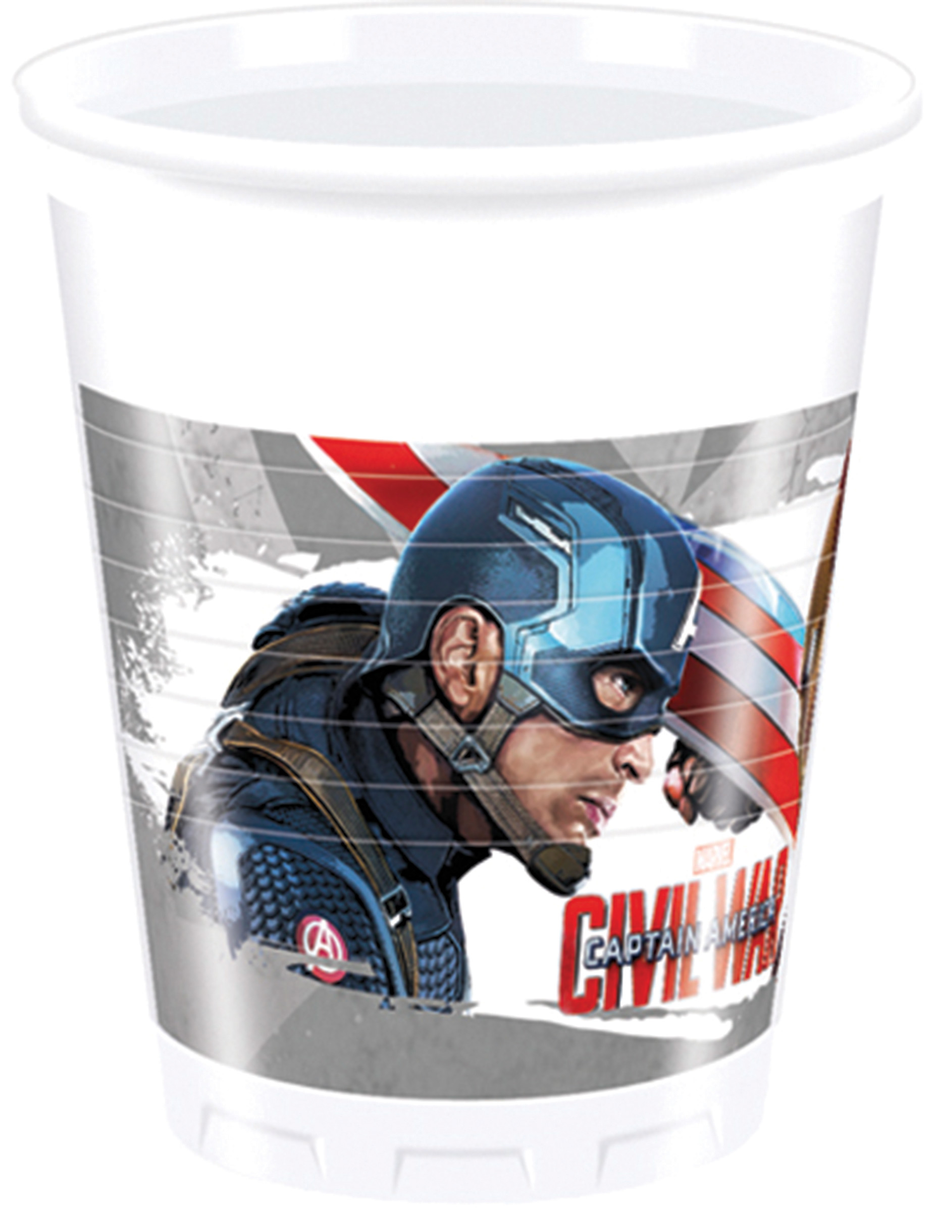 8 Gobelets Avengers Civil War