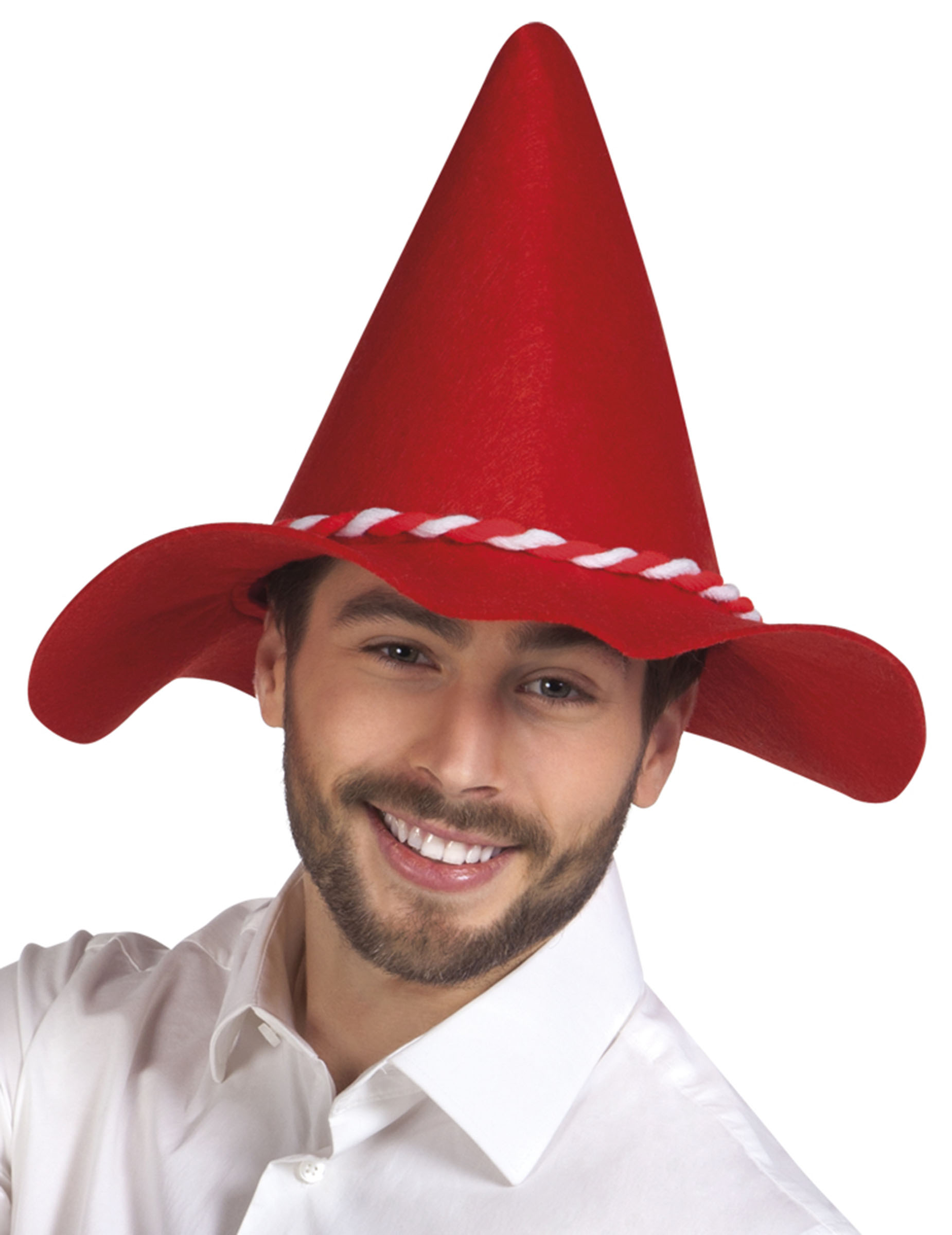 Chapeau bavarois rouge adulte