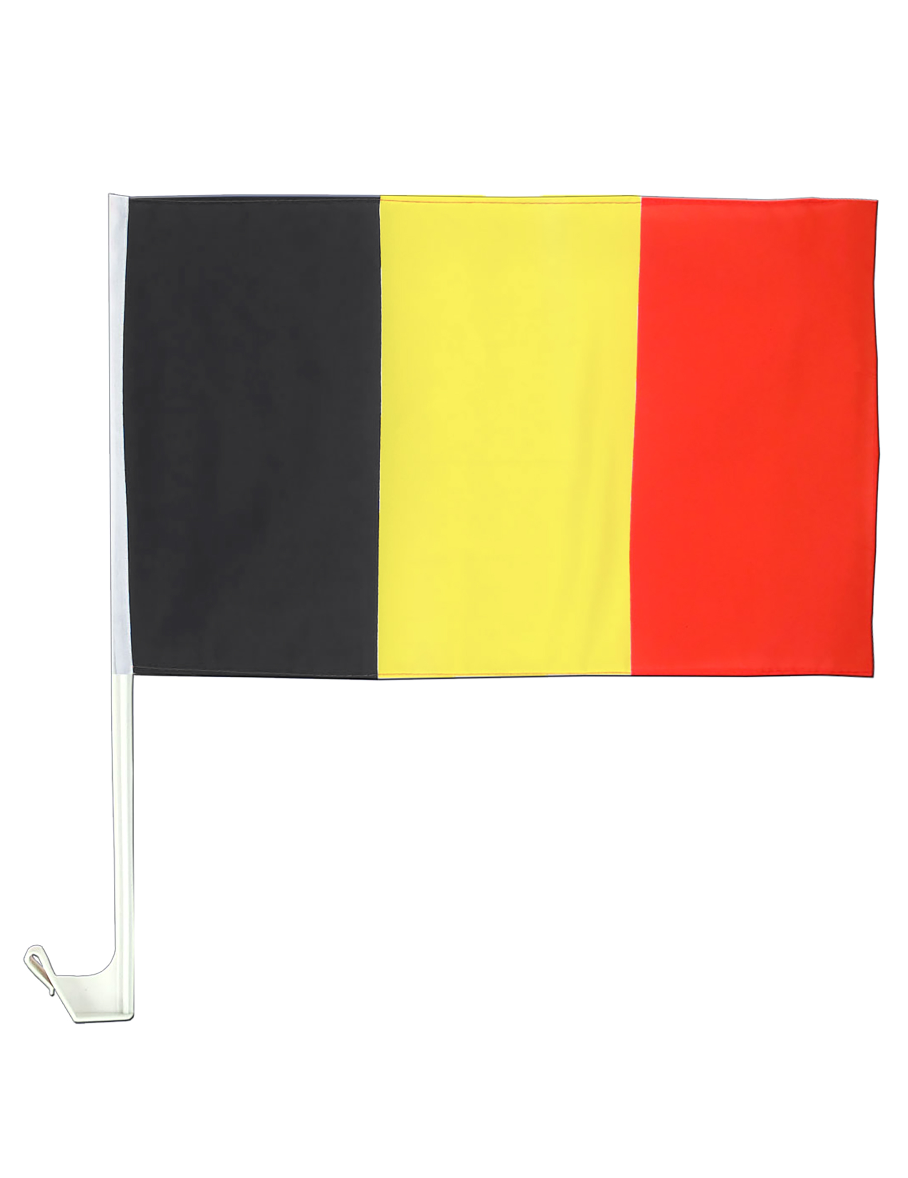 Drapeau pour voiture Belgique 30 x 46 cm
