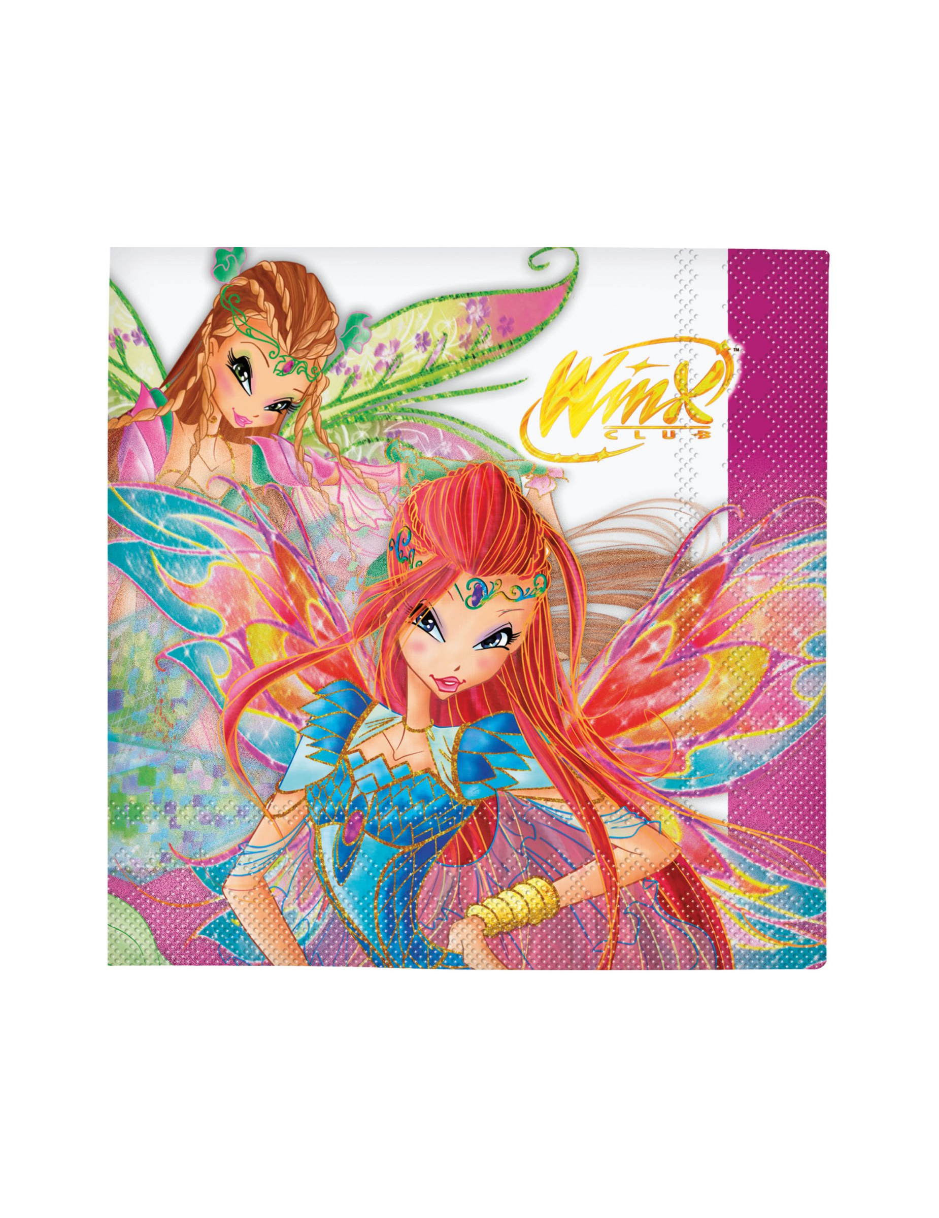 20 Serviettes en papier Winx Club 33 x 33 cm
