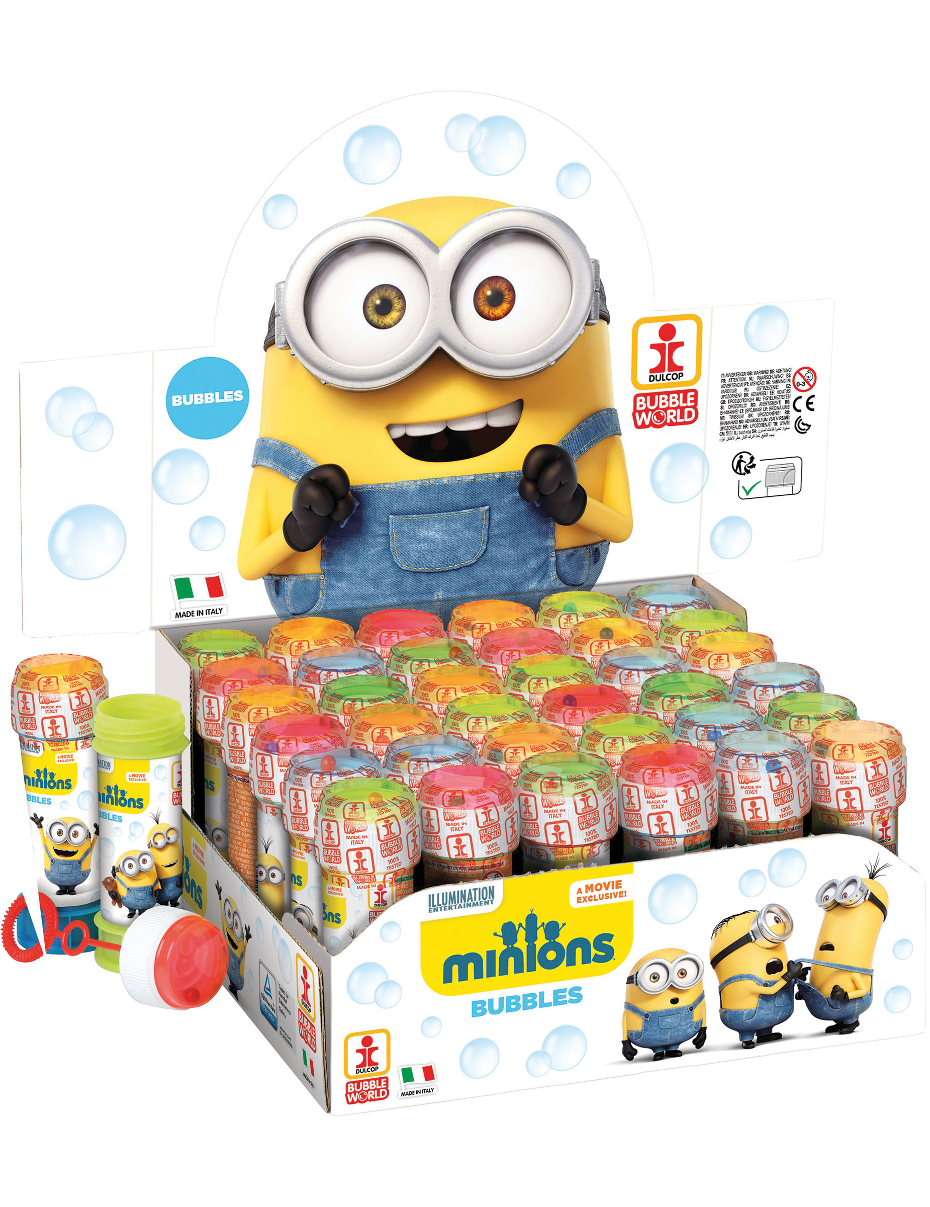 Flacon bulles Minions 60 ml
