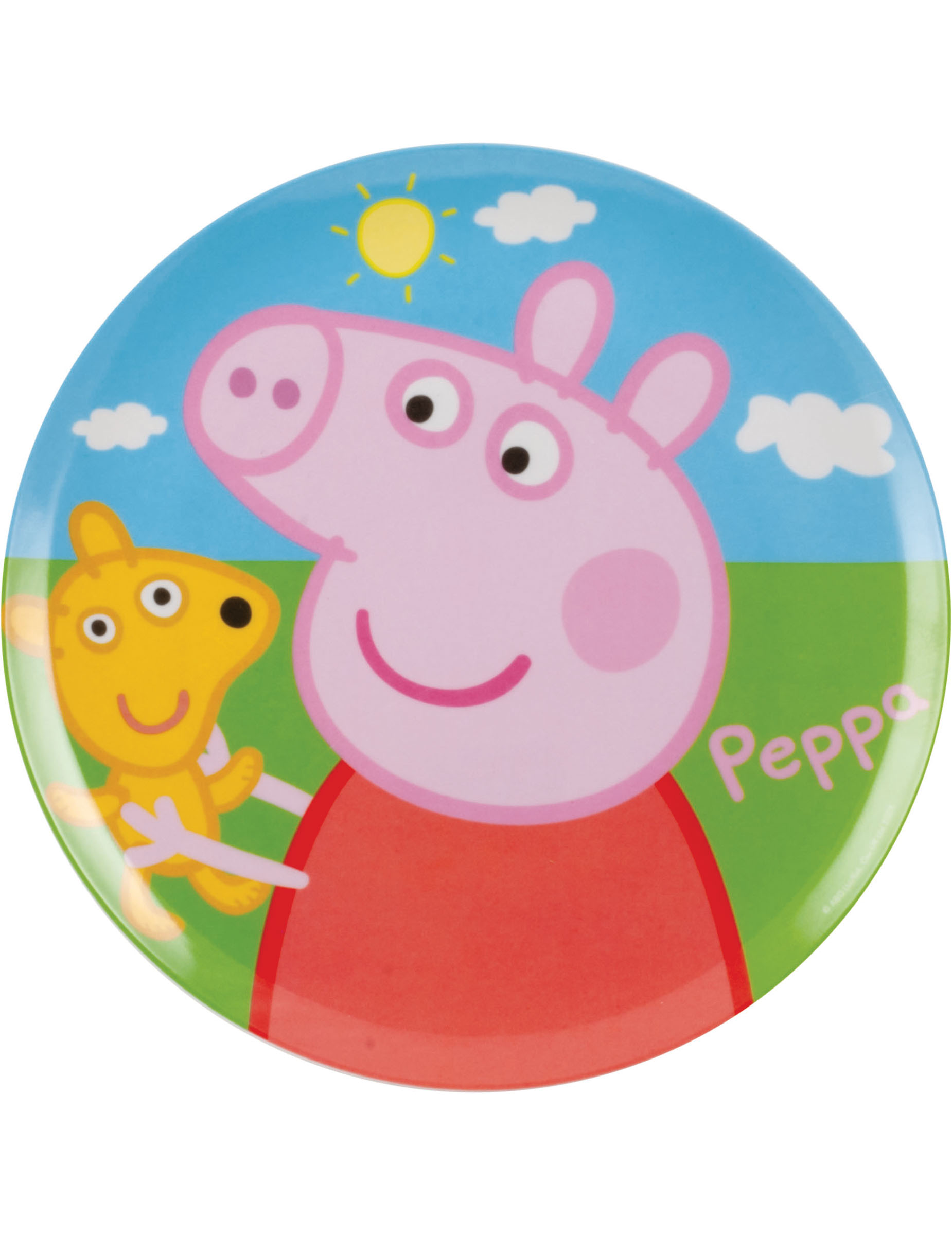 Assiette mélamine Peppa pig 20 cm
