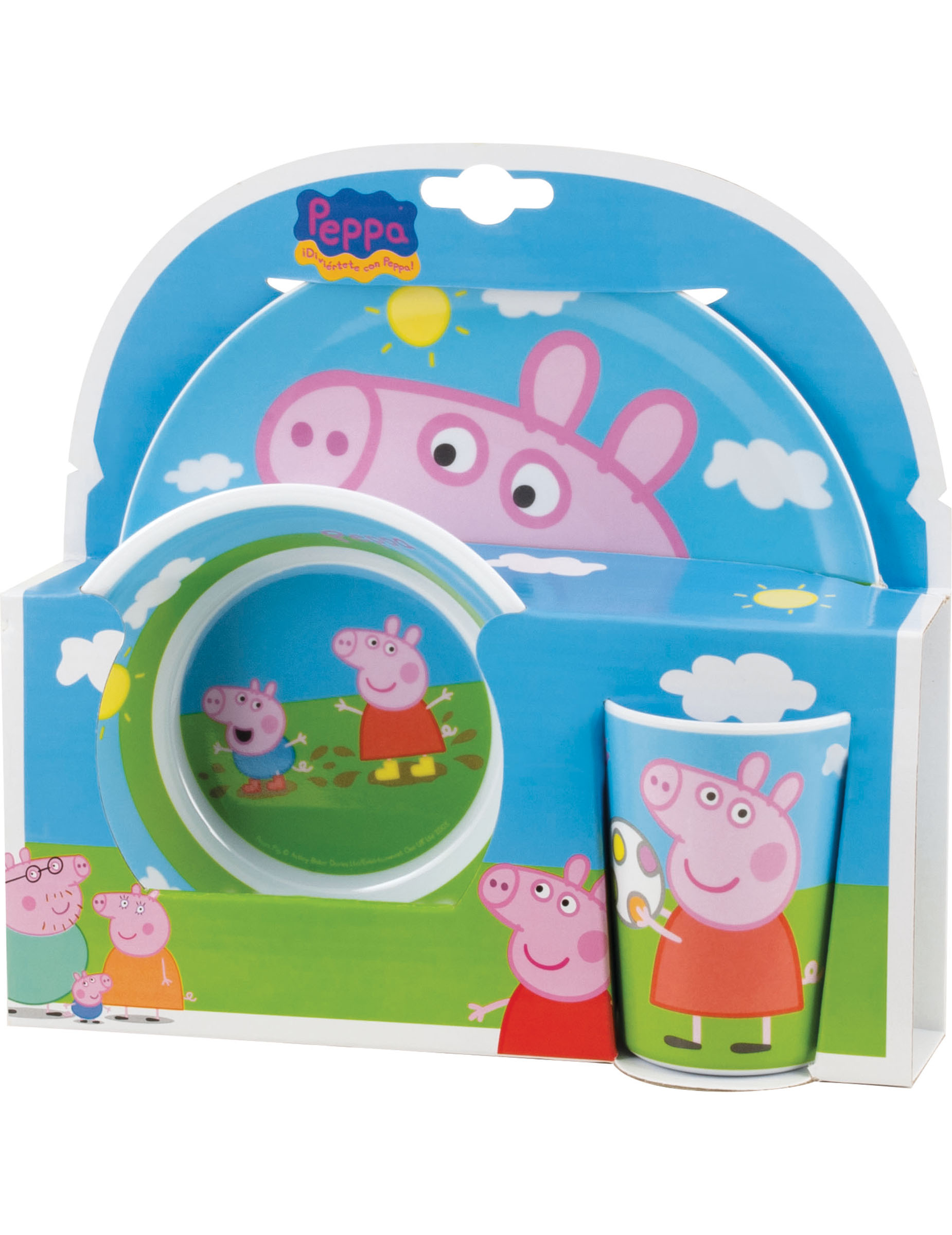 Coffret mélamine Peppa Pig