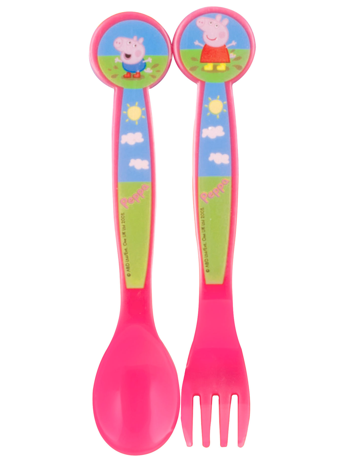 Couverts Peppa pig