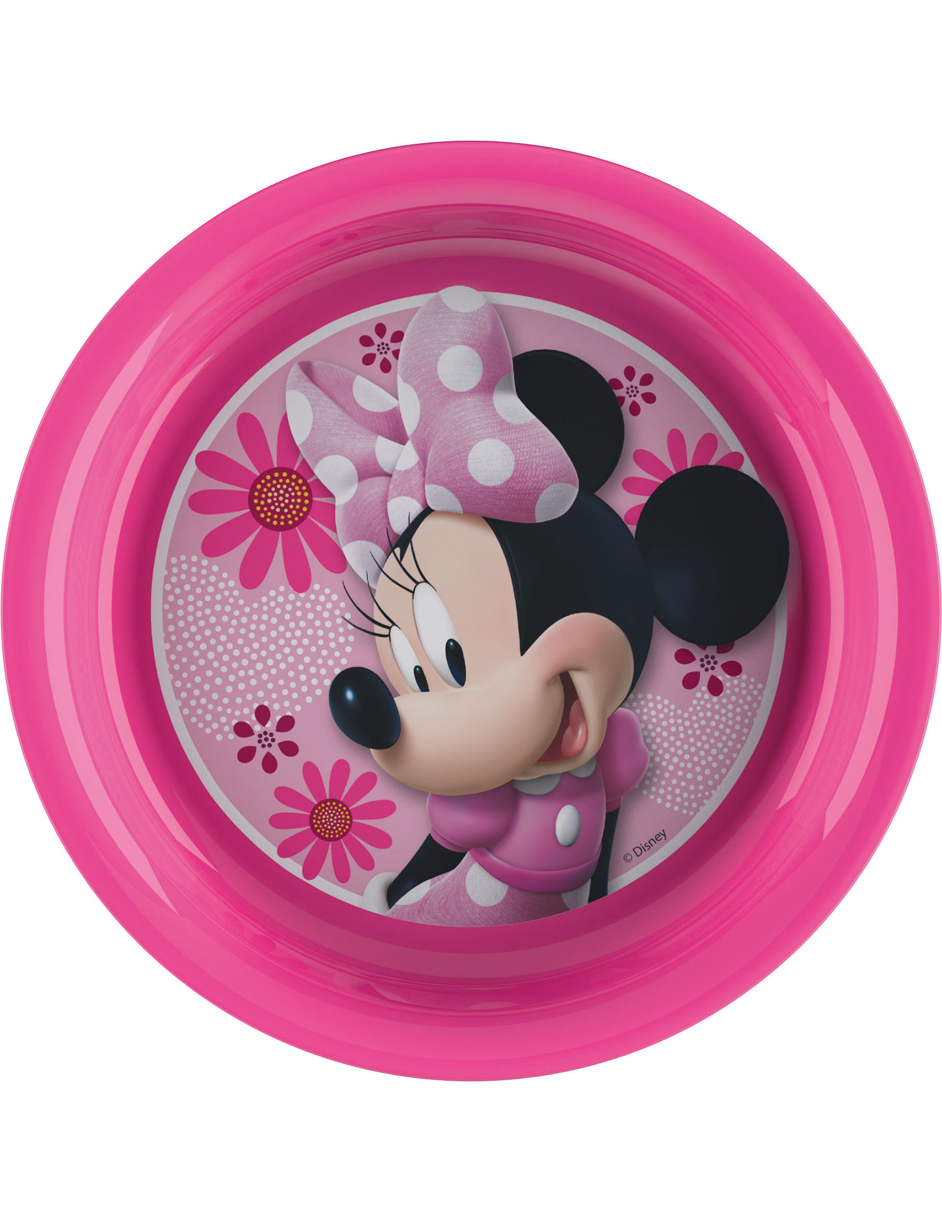 Assiette en plastique Minnie