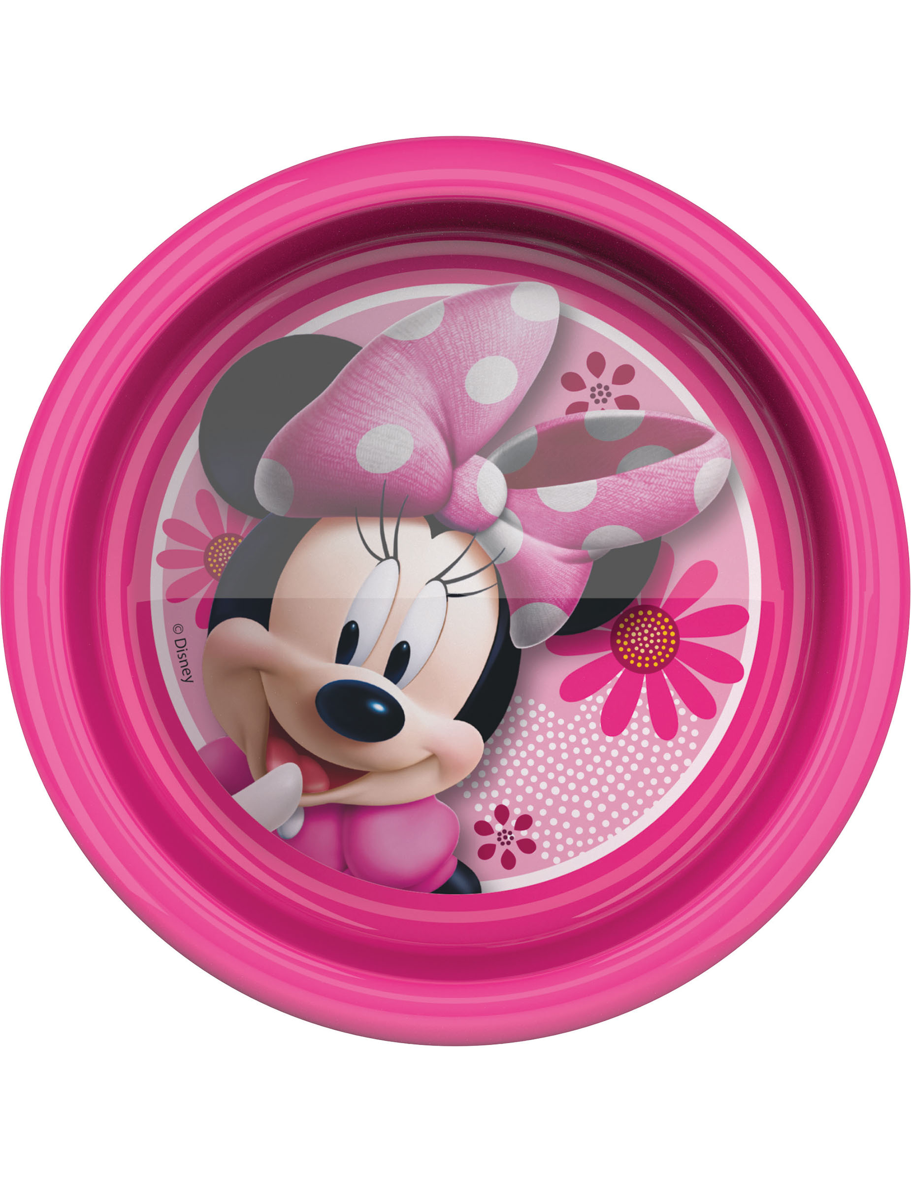 Assiette creuse en plastique Minnie