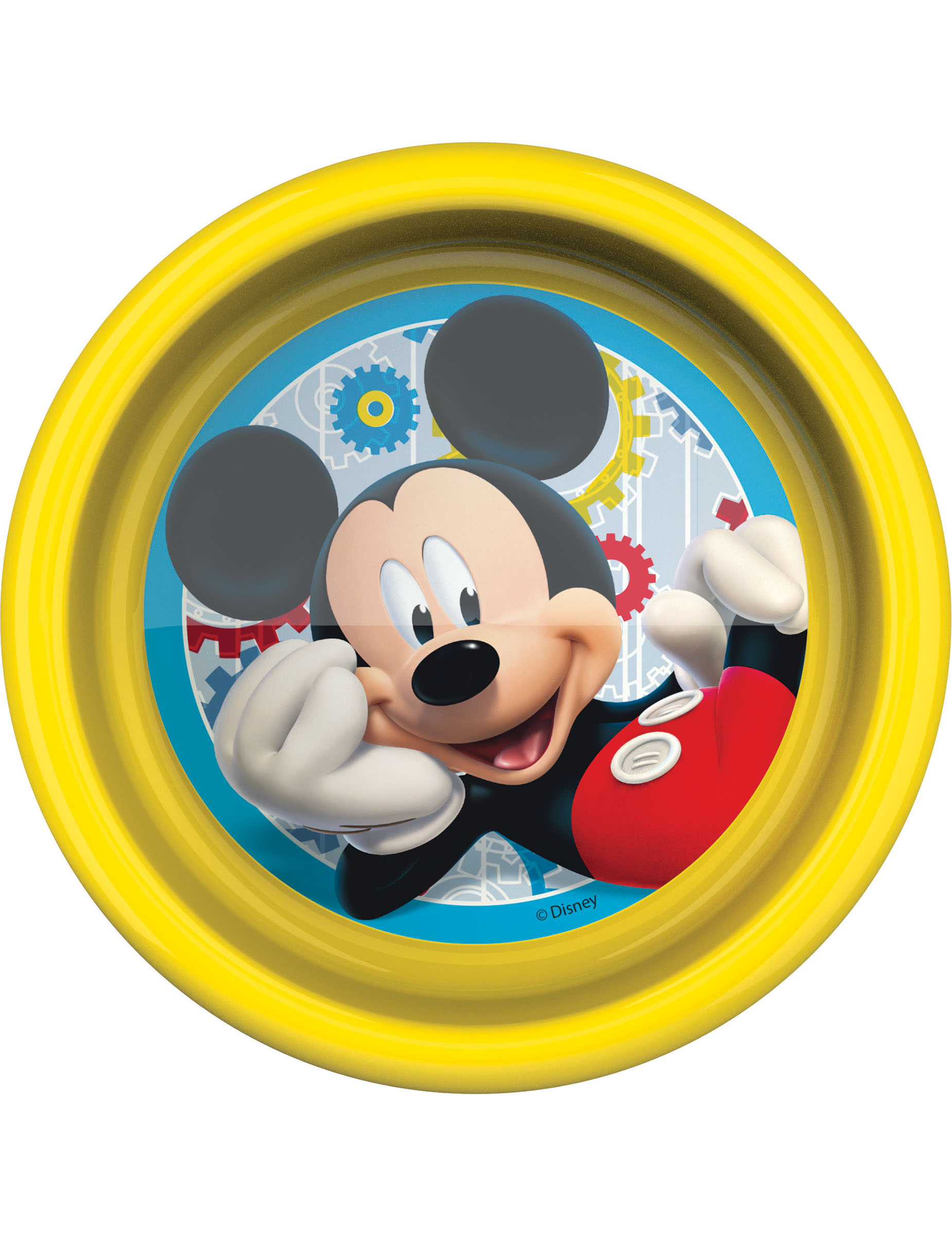 Assiette creuse en plastique Mickey