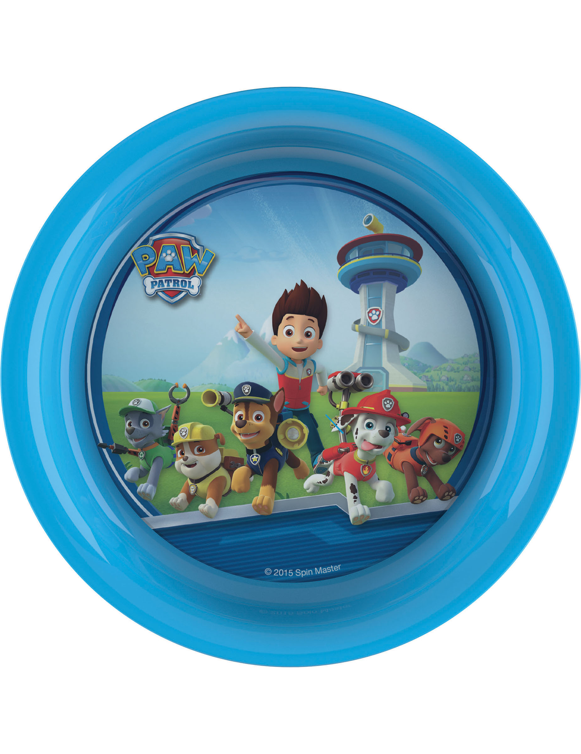 Assiette plastique Pat'Patrouille 21 cm