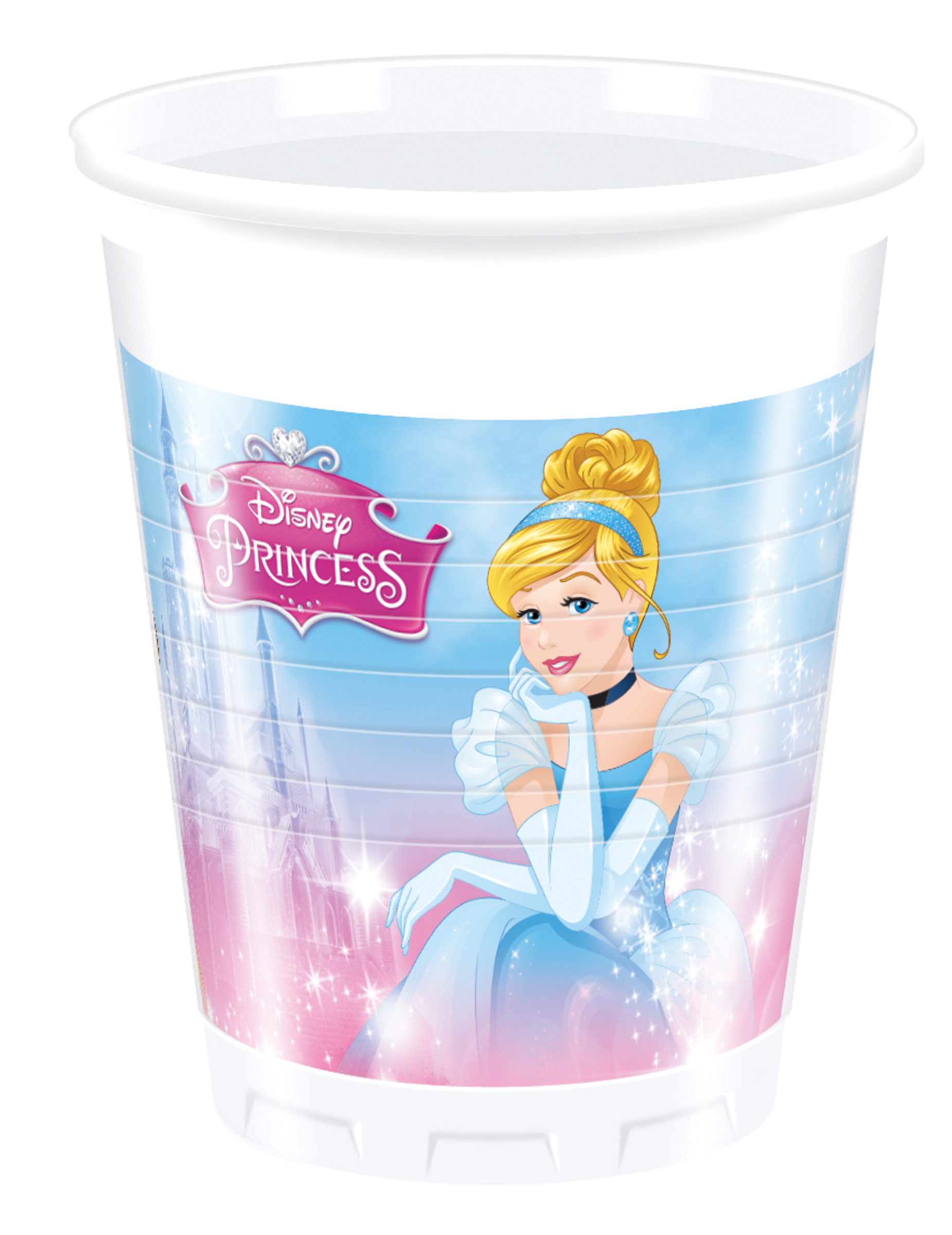 8 Gobelets Disney Princesses 20 cl
