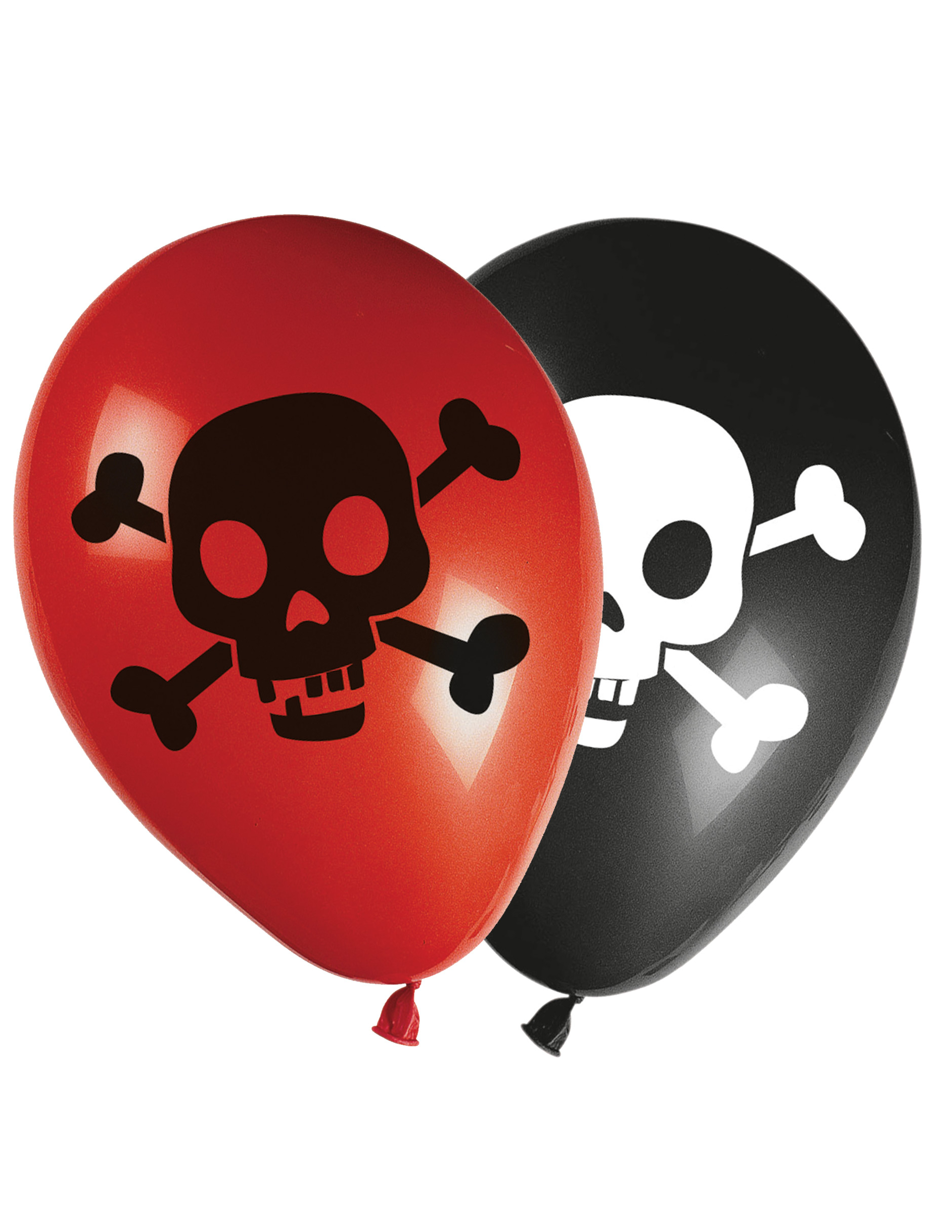8 Ballons Carte au trésor