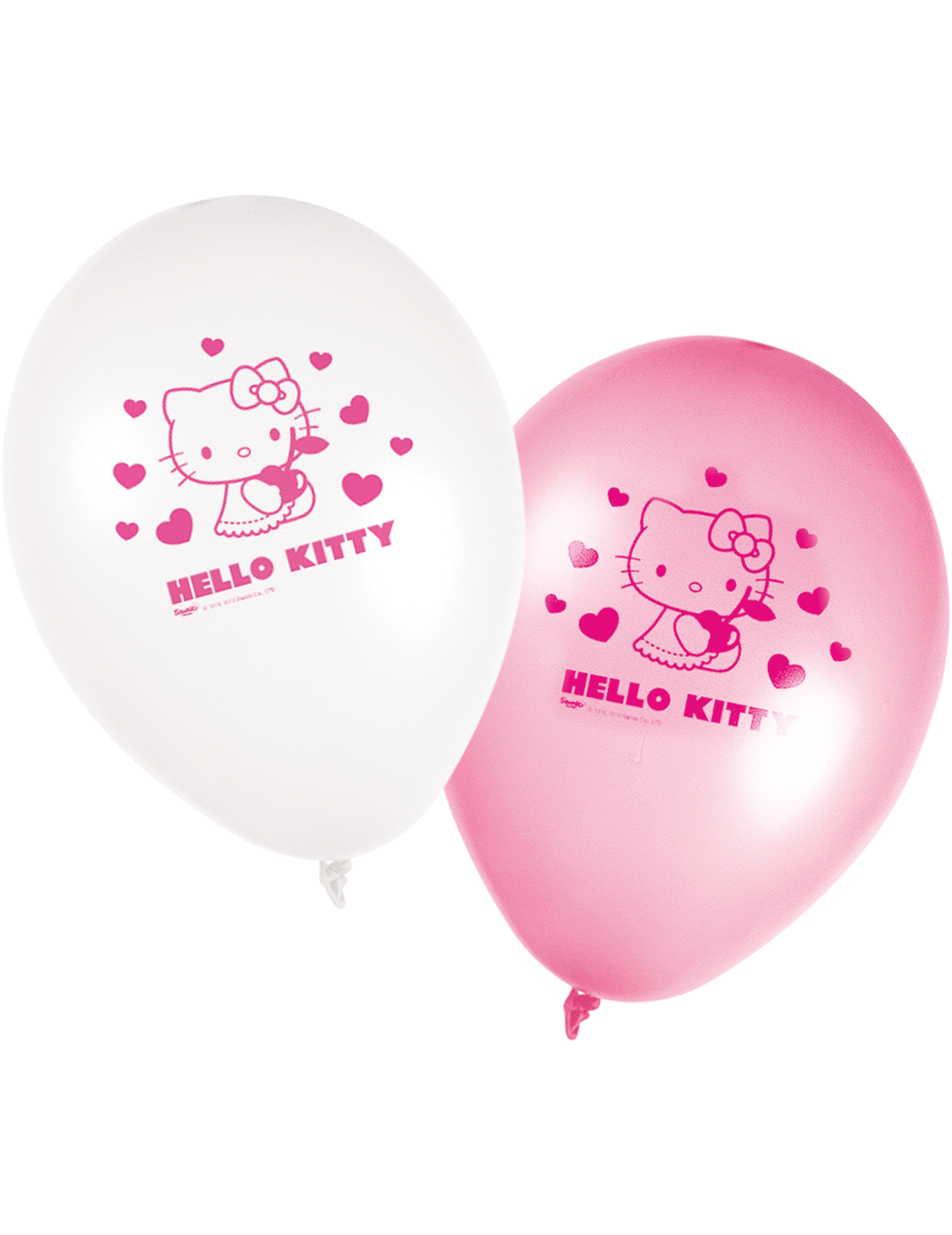 8 Ballons Hello Kitty