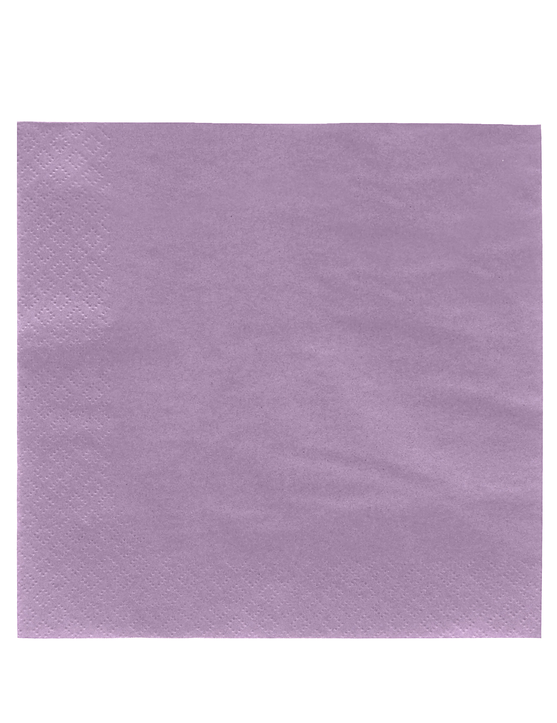 50 Serviettes lilas 38 x 38 cm