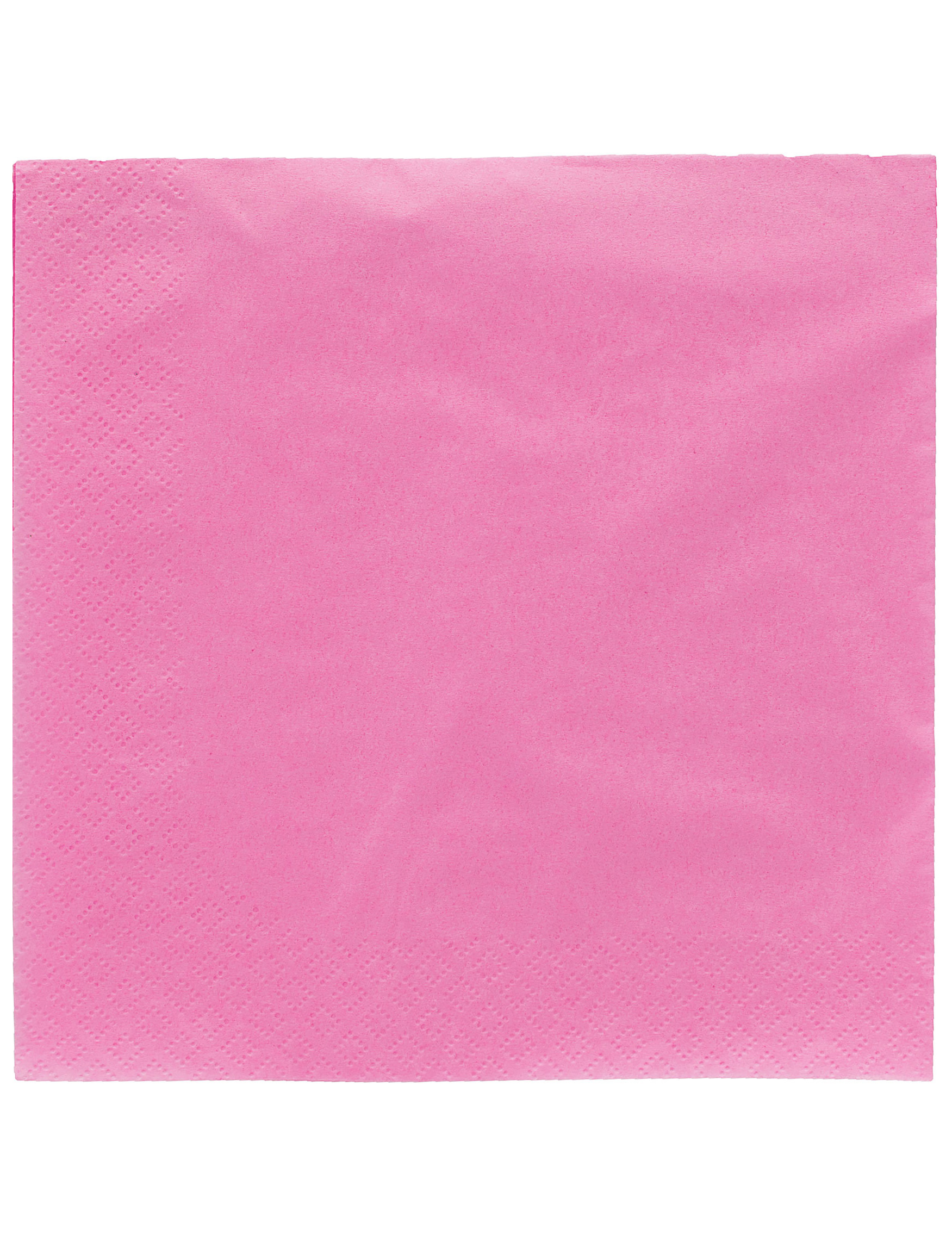 50 Serviettes en papier fuchsia 38 x 38 cm