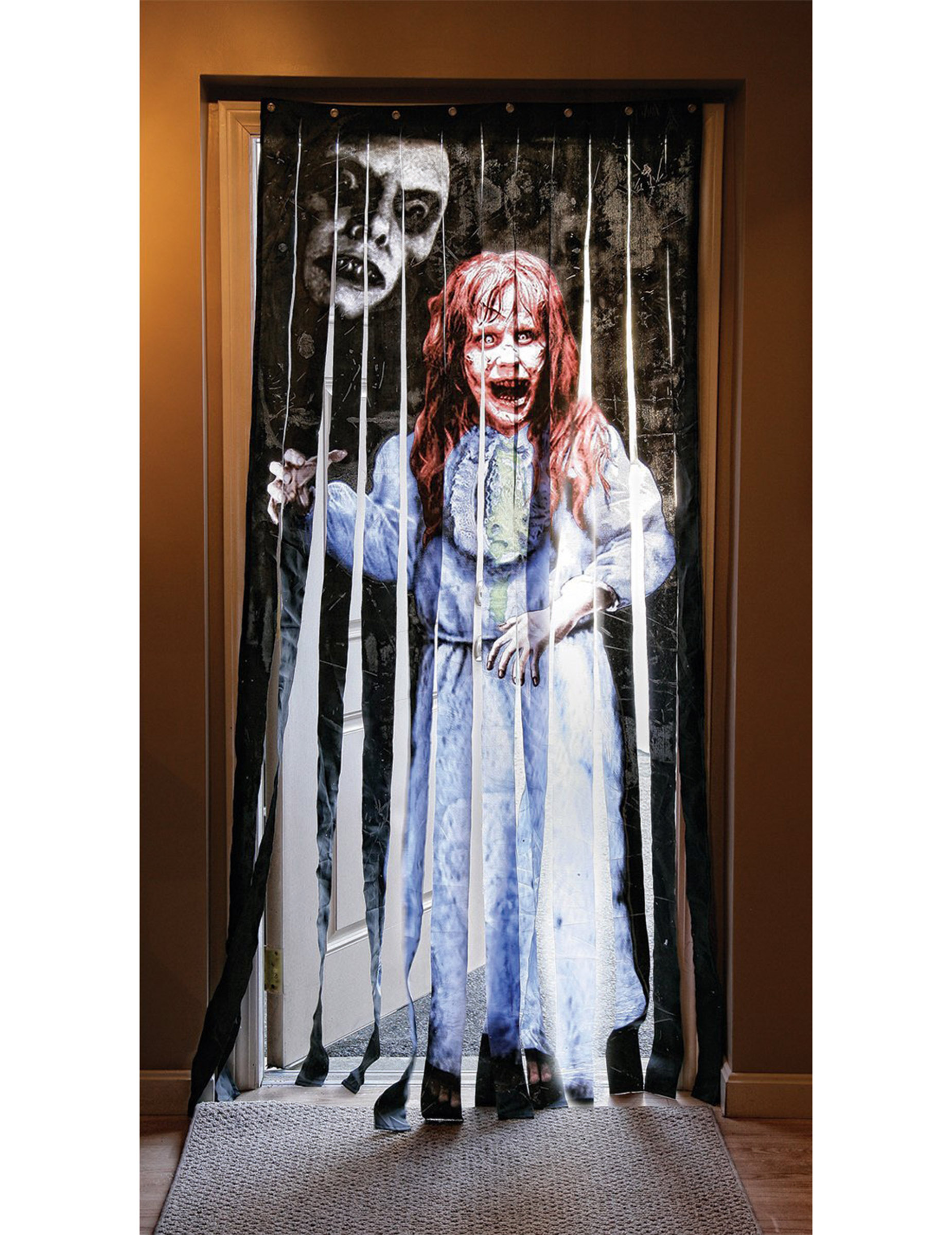 Rideau de porte Exorciste Halloween