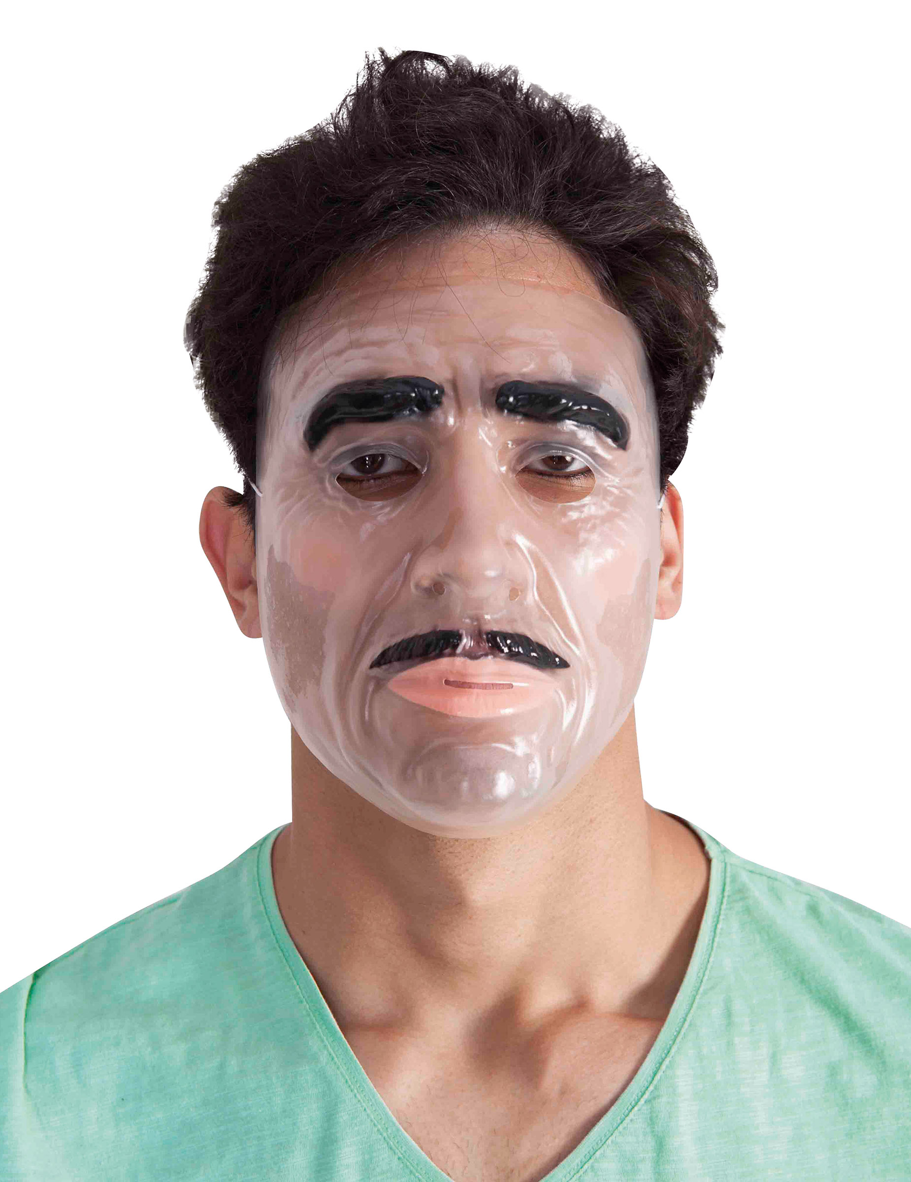 Masque transparent homme adulte