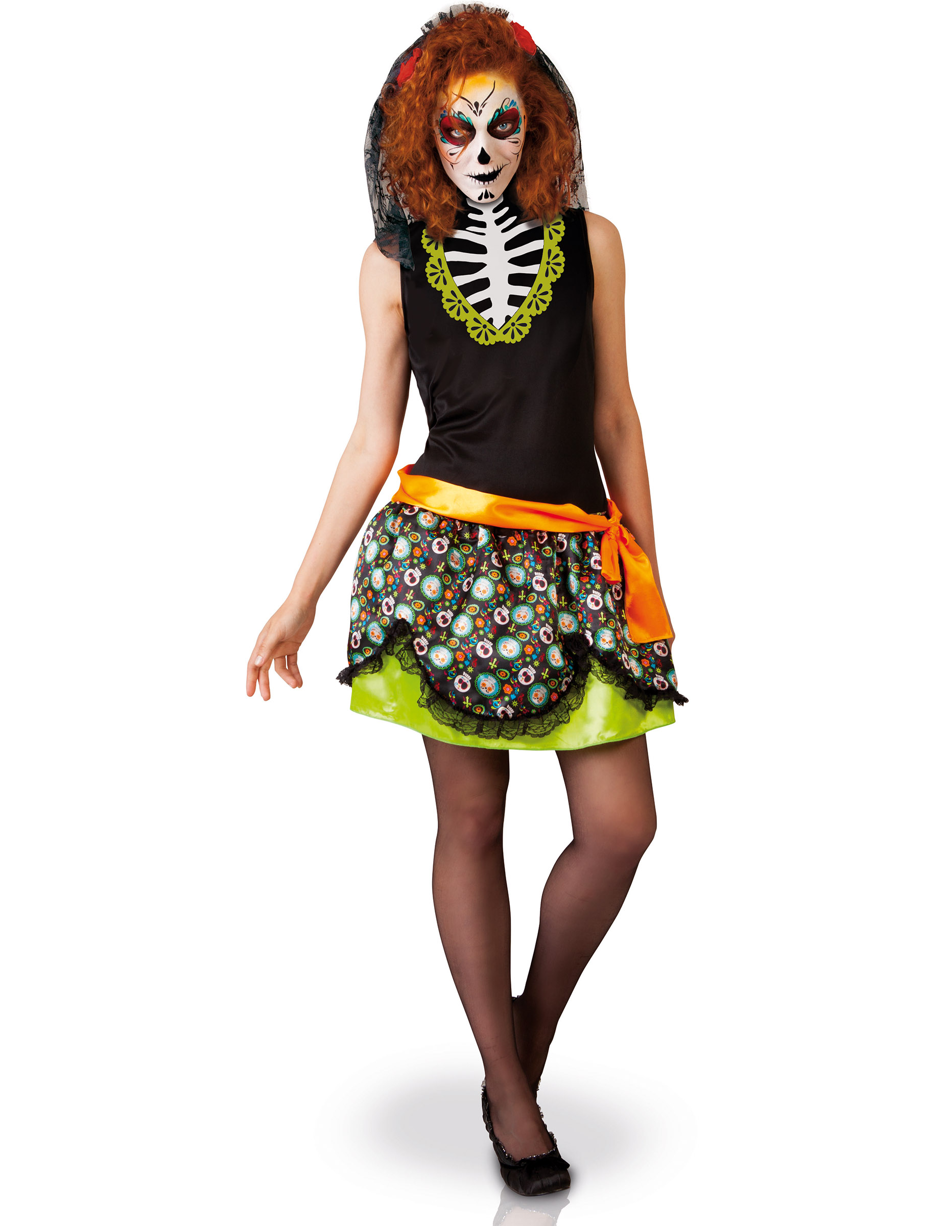 Déguisement Dia de los muertos femme Halloween