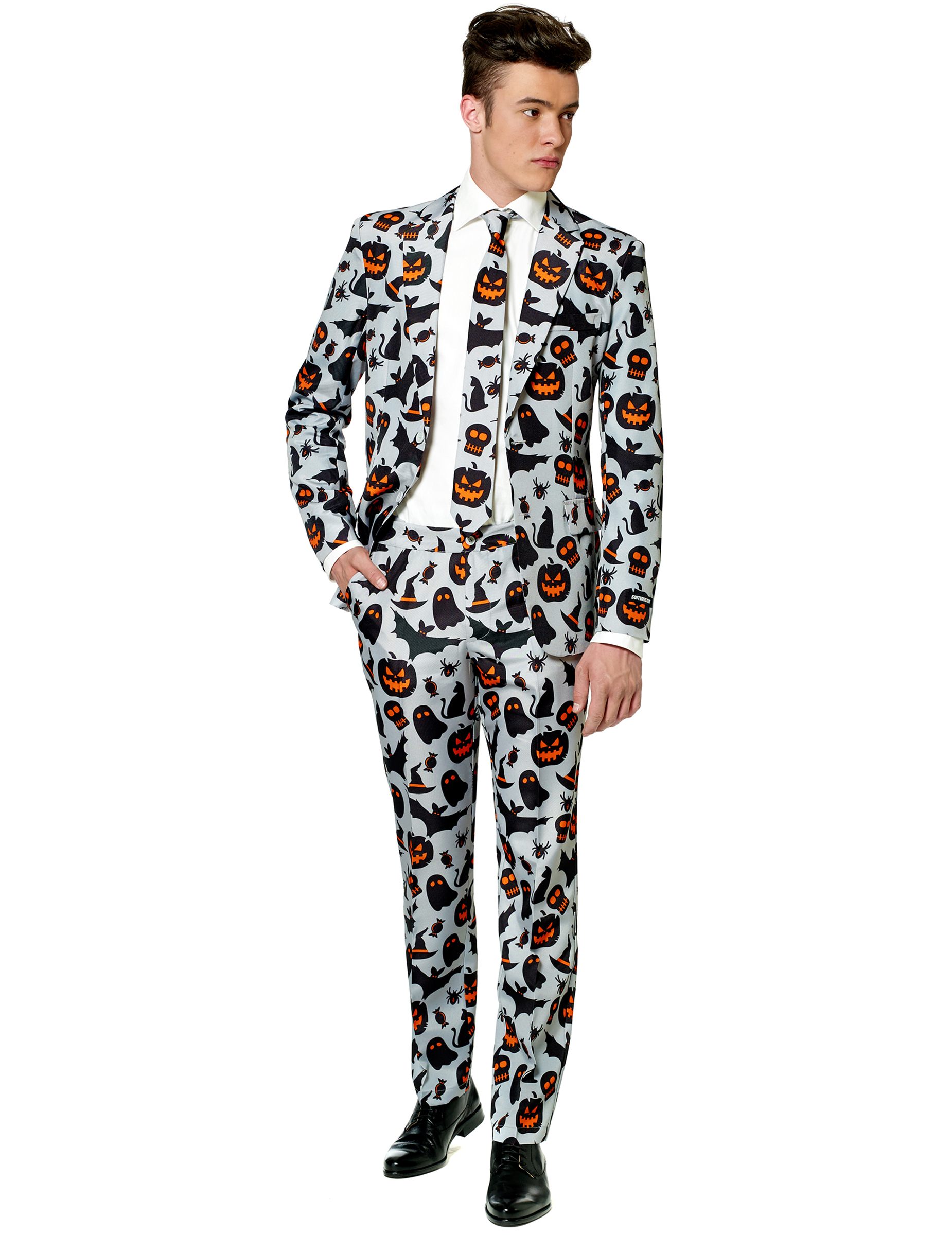 Costume Mr. Icons gris homme Suitmeister