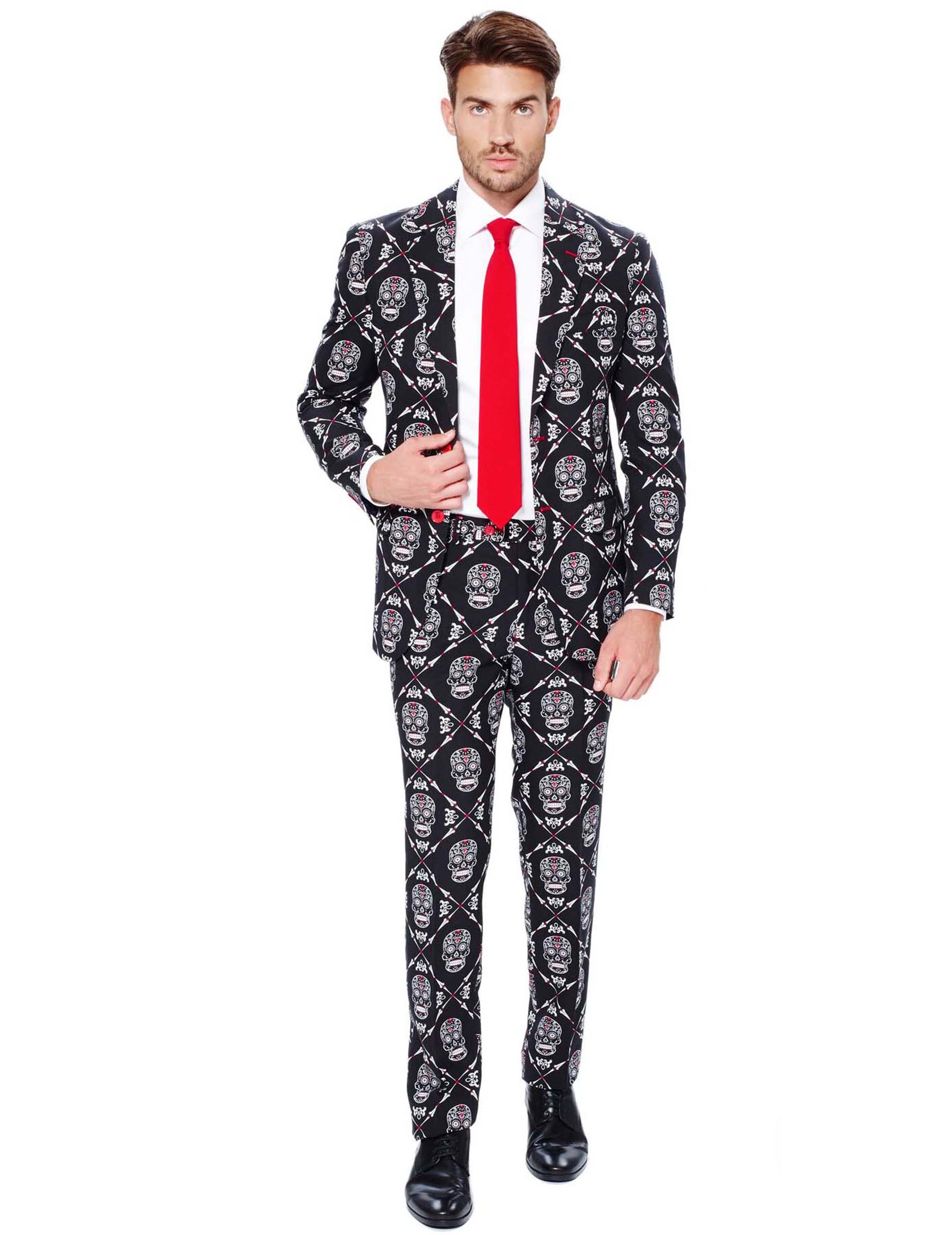 Costume Mr. Skeleton homme Opposuits Dia de los muertos