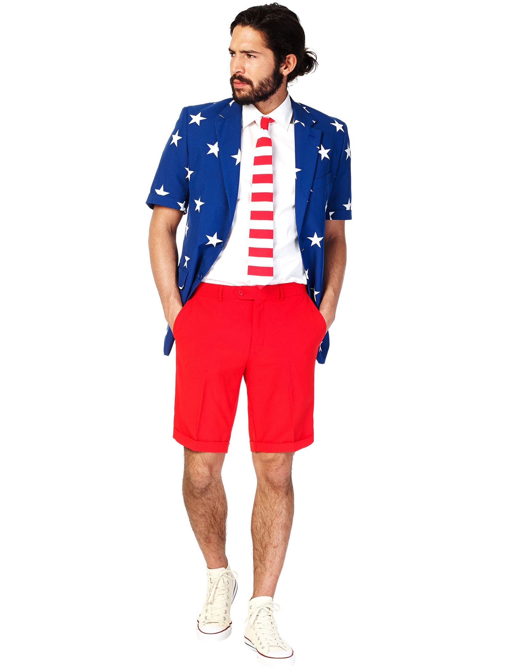 Costume d'été Mr. USA homme Opposuits