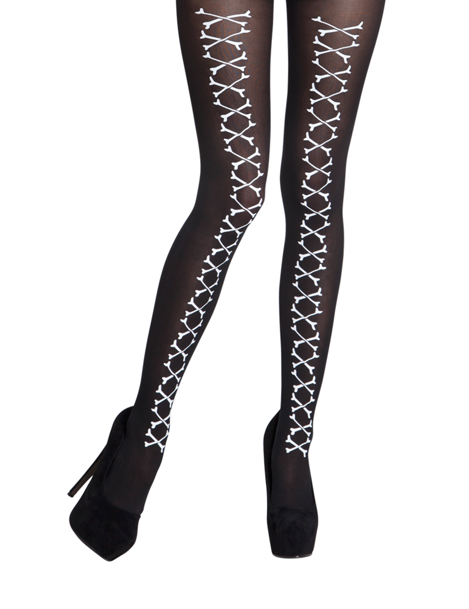 Collants noirs os femme
